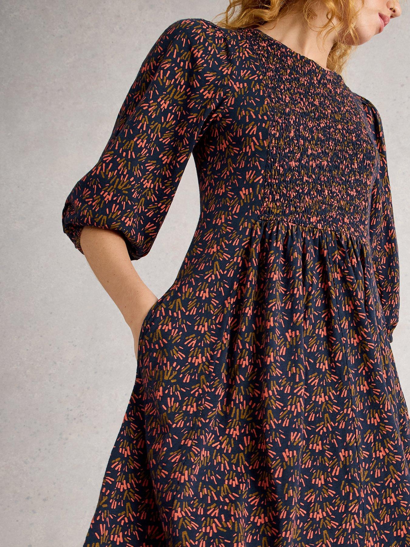  image of white-stuff-maeva-jersey-dress-blue