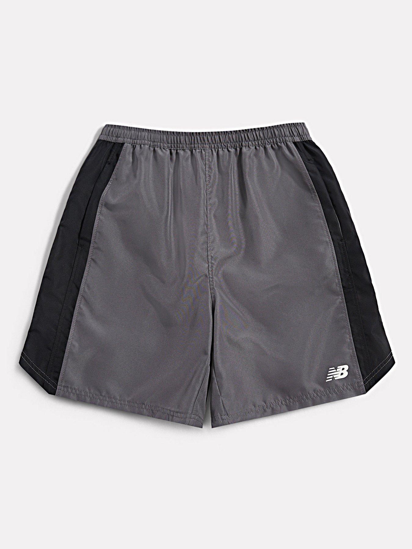 New Balance Junior Boys Athletics Short - Grey