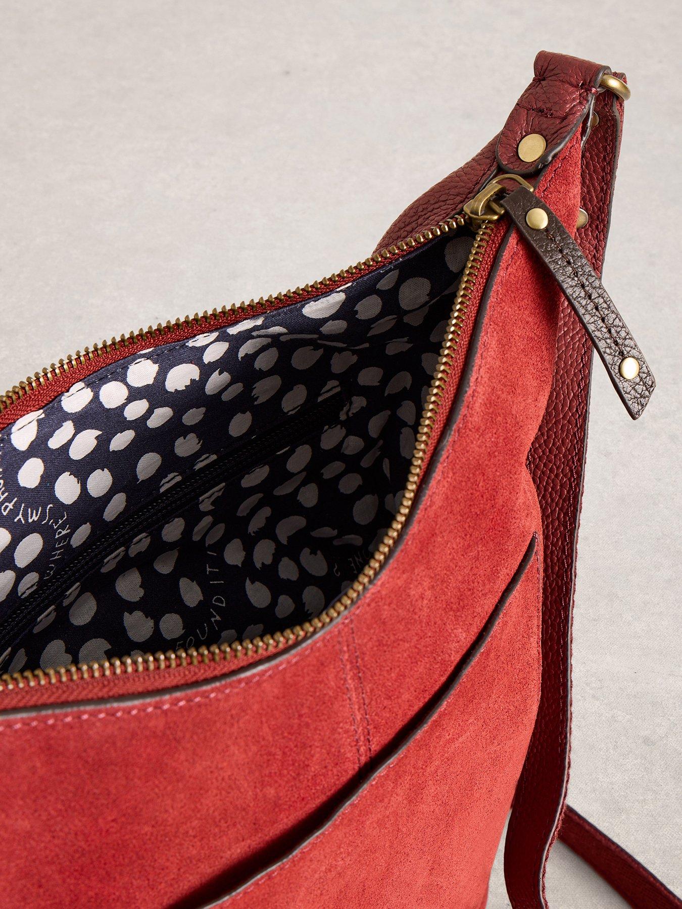  image of white-stuff-fern-suede-crossbody-red