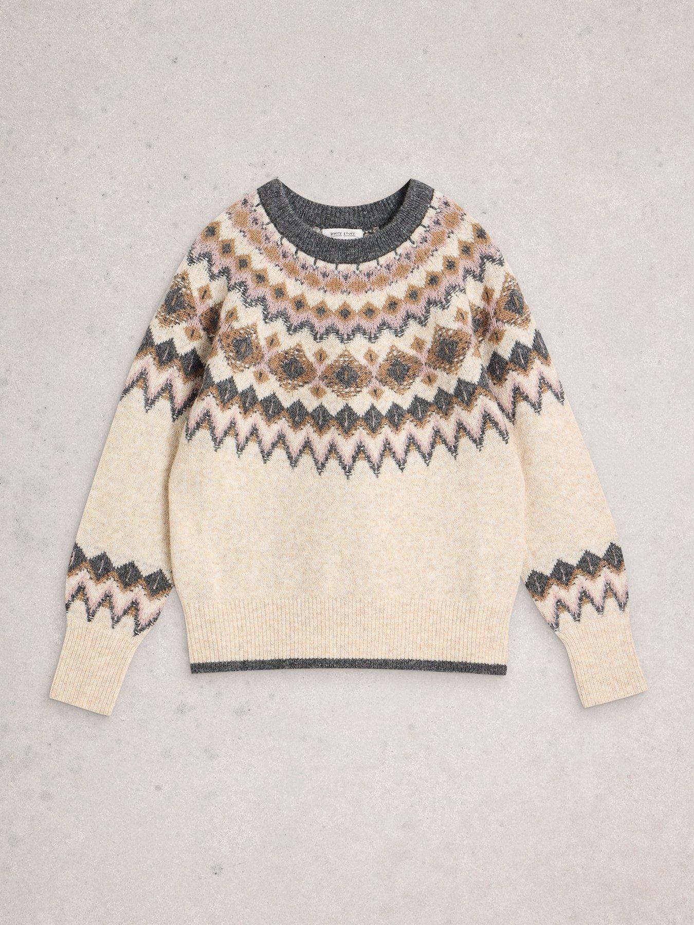 Image 5 of 6 of White Stuff Arctic Fairisle Jumper - Multi