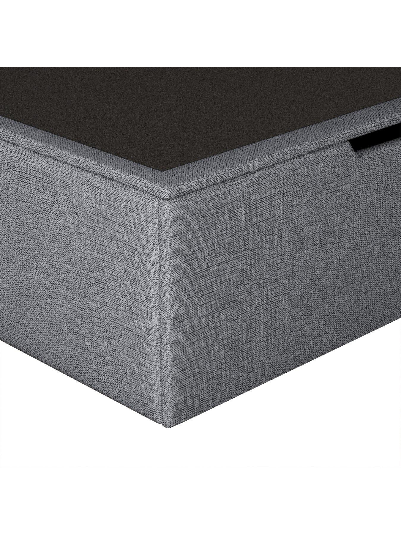 Image 6 of 6 of The Very Collection Oscar&nbsp;End Lift Up Storage Ottoman Single Kids&nbsp;Bed with Side Table and Mattress Options (Buy &amp; SAVE!)