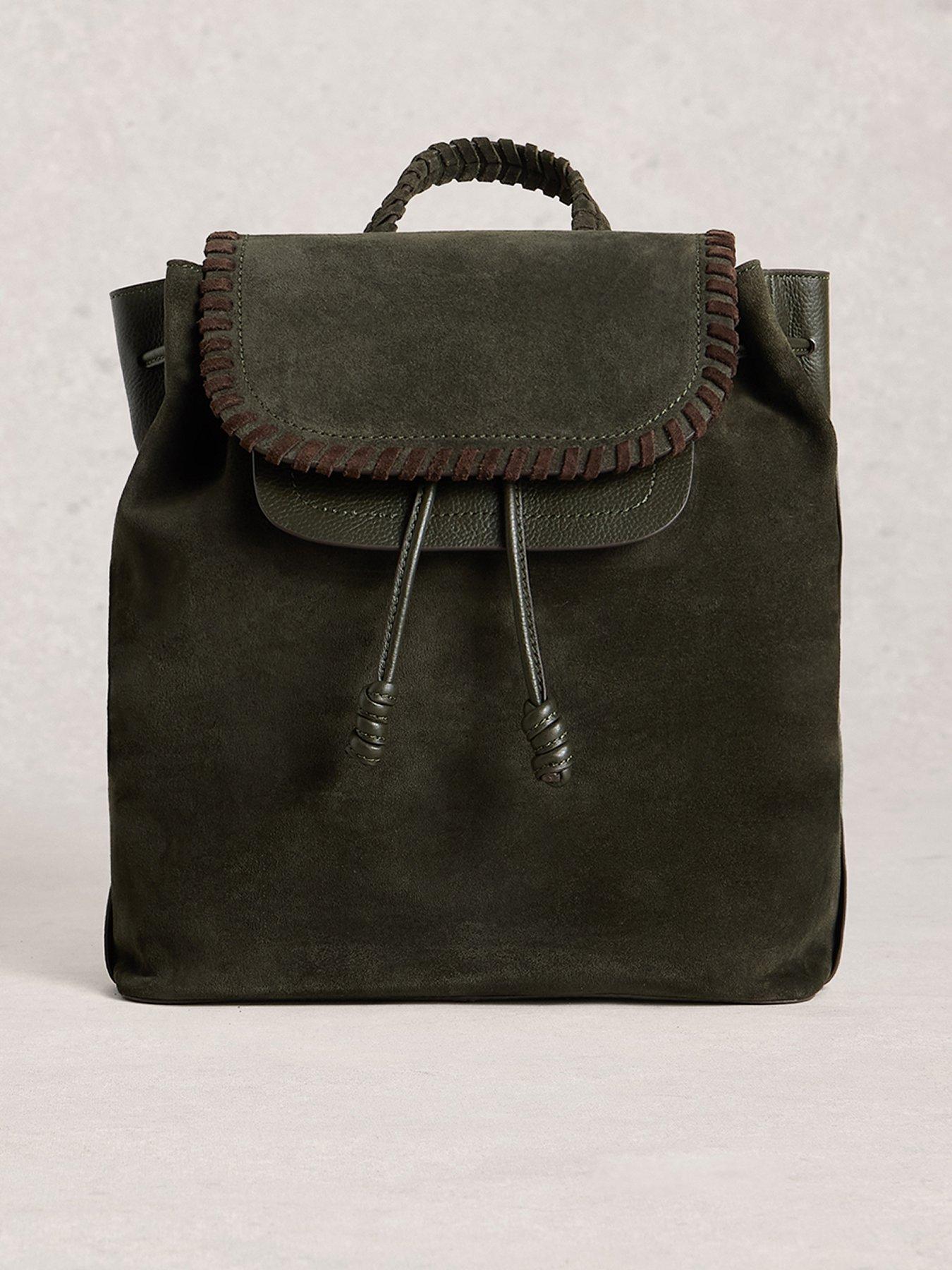 Image 1 of 4 of White Stuff Isabelle Backpack - Green