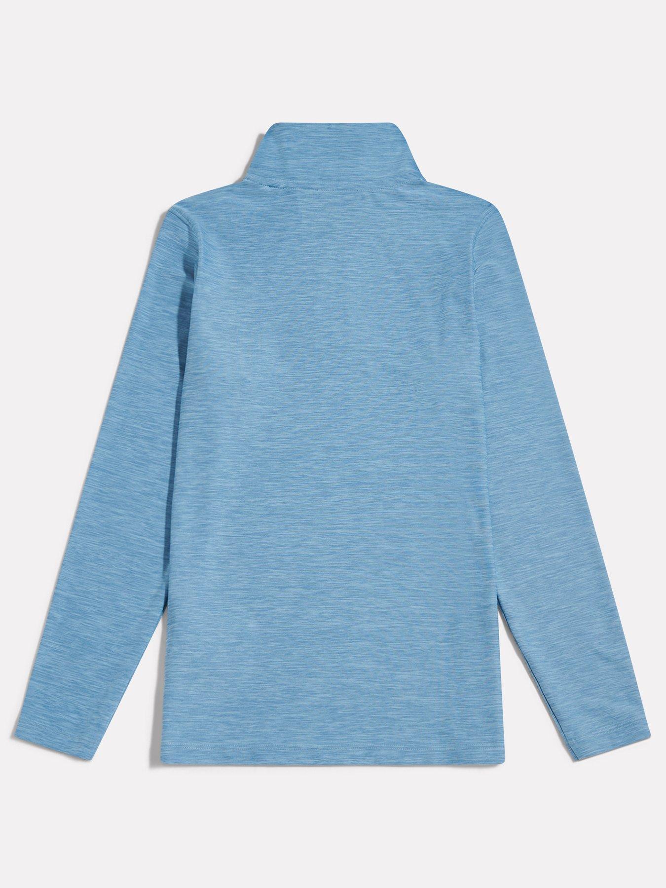  image of new-balance-junior-boys-athletic-quarter-zip-blue