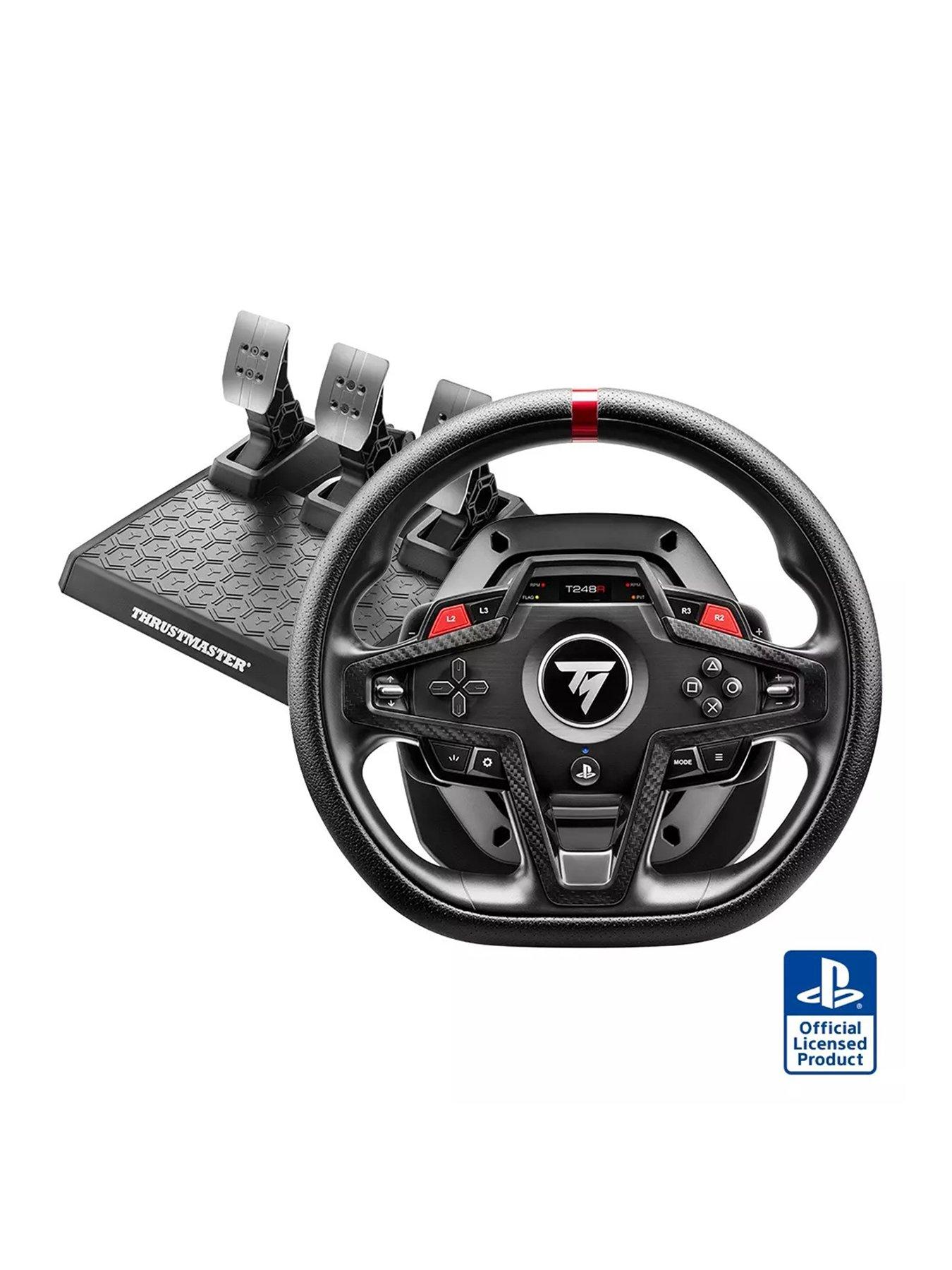 Image 1 of 7 of Thrustmaster T248R Racing Wheel and Pedals PS5/PS4/PC