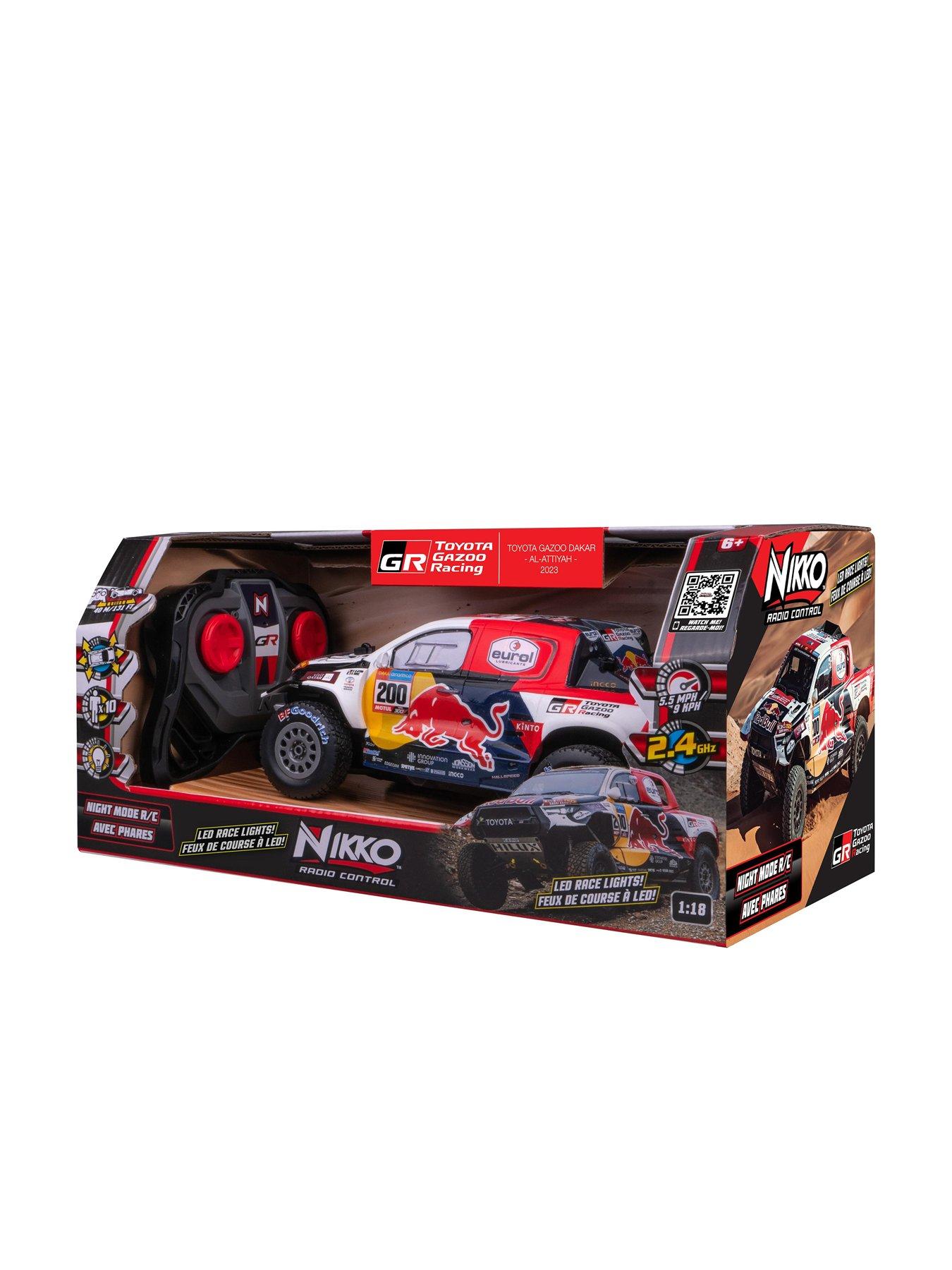  image of nikko-toys-dakar-night-mode-toyota-gazoo-racing-al-attiah-rc