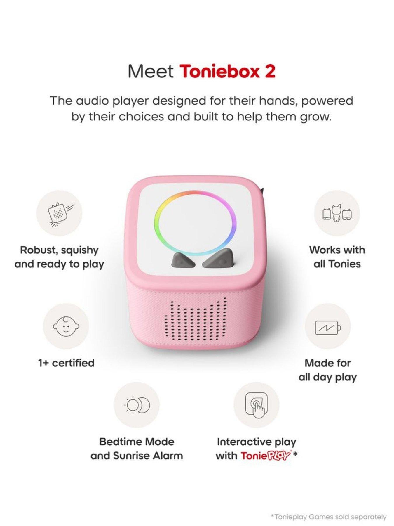 Image 3 of 5 of Tonies Toniebox 2 Disney Princess Bundle - Pink