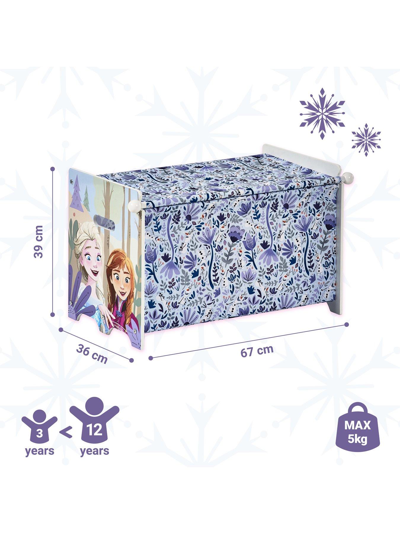  image of disney-frozen-storage-box-easy-assembly-toy-chest-for-kids-durable-organizer-for-toys-amp-books-ideal-for-bedrooms-amp-playrooms