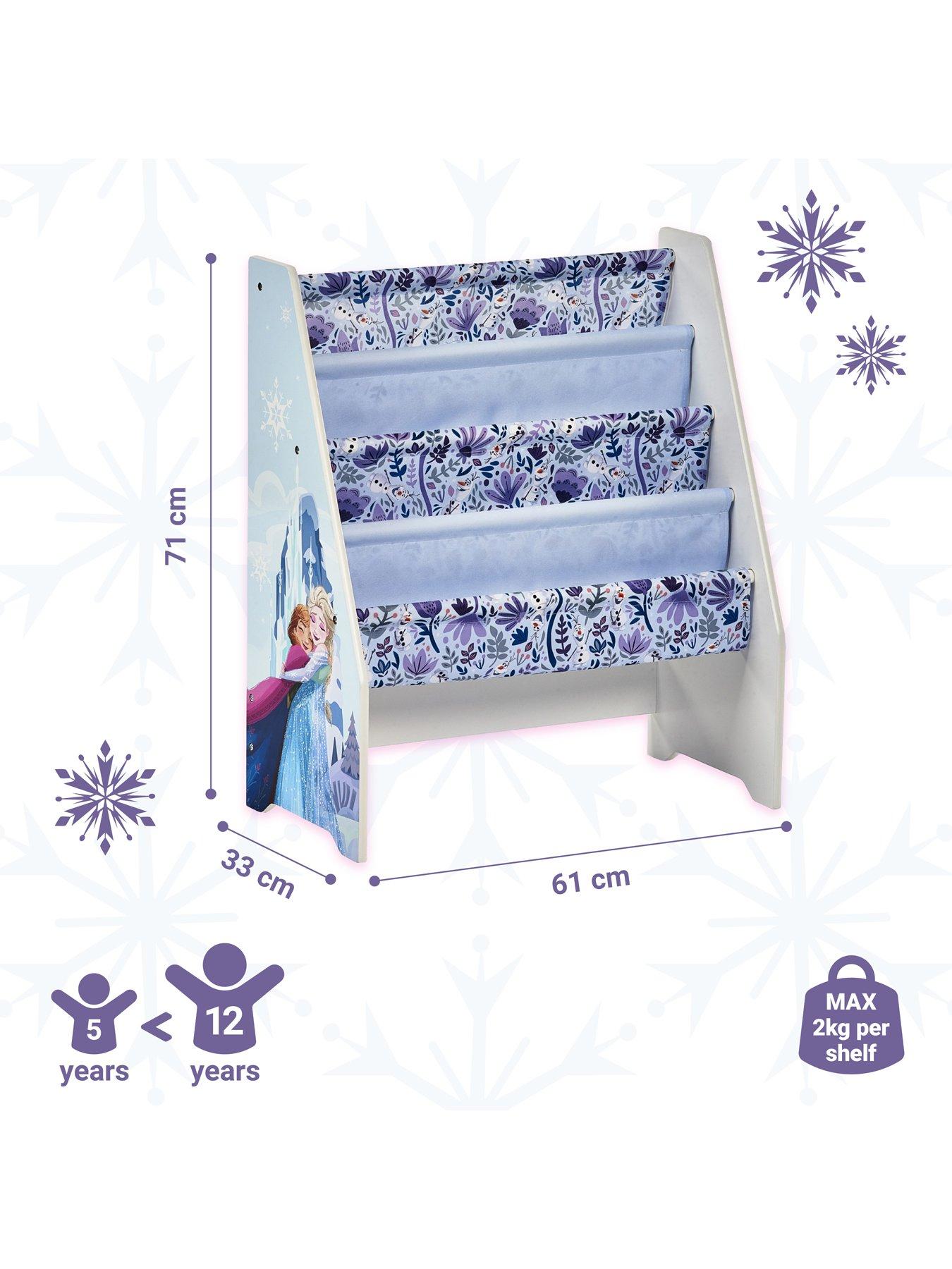  image of disney-frozen-wooden-book-rack-easy-assembly-kids-bookshelf-durable-organizer-for-childrens-books-ideal-for-bedrooms-amp-playrooms