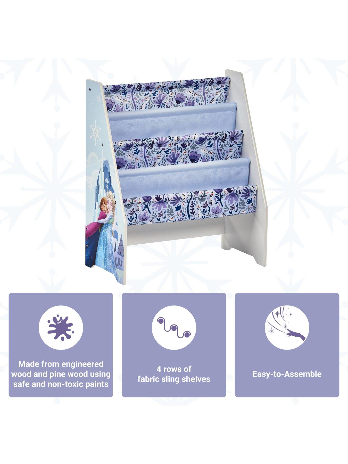 Disney Frozen Wooden Book Rack - Easy Assembly Kids' Bookshelf ...