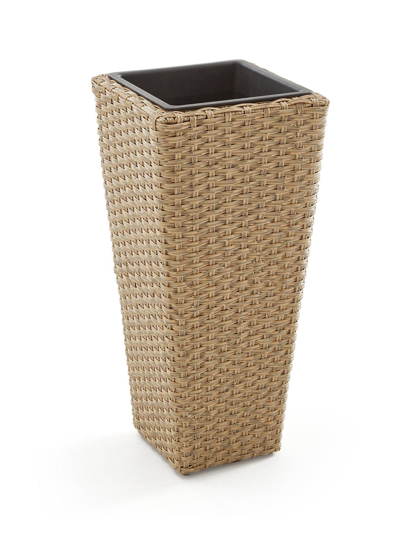 Image 1 of 4 of The Very Collection Cayman Rattan Effect Planter