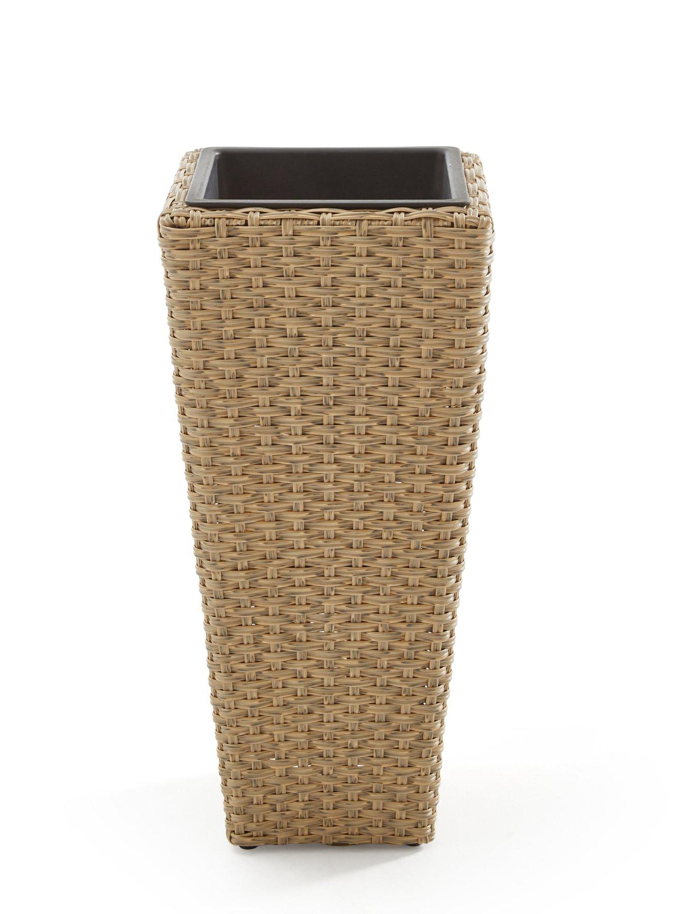 Image 2 of 4 of The Very Collection Cayman Rattan Effect Planter