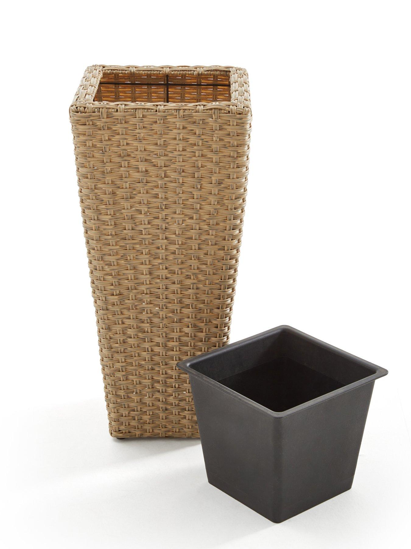 Image 3 of 4 of The Very Collection Cayman Rattan Effect Planter