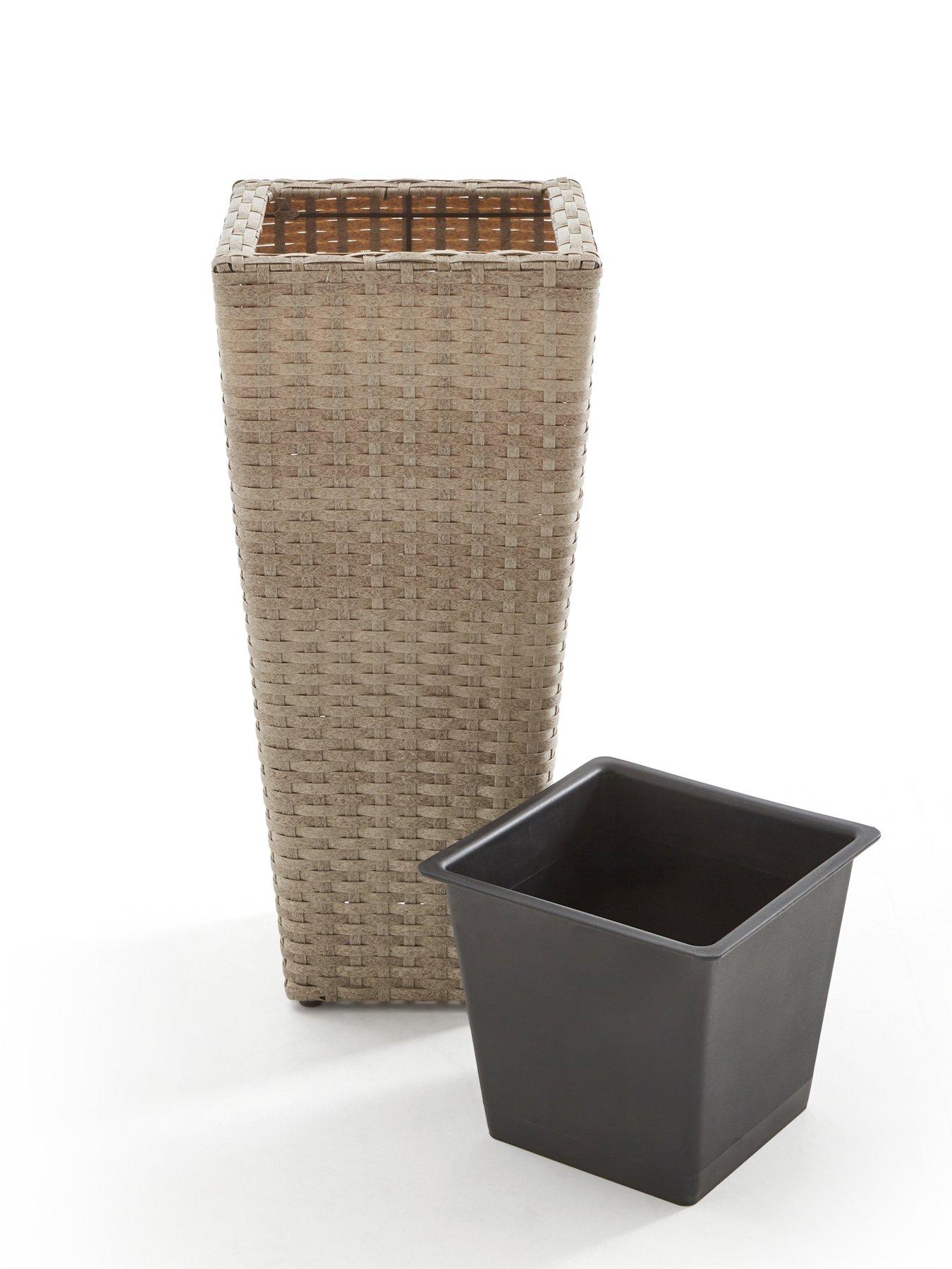 Image 3 of 4 of The Very Collection Calgary Rattan Effect Planter