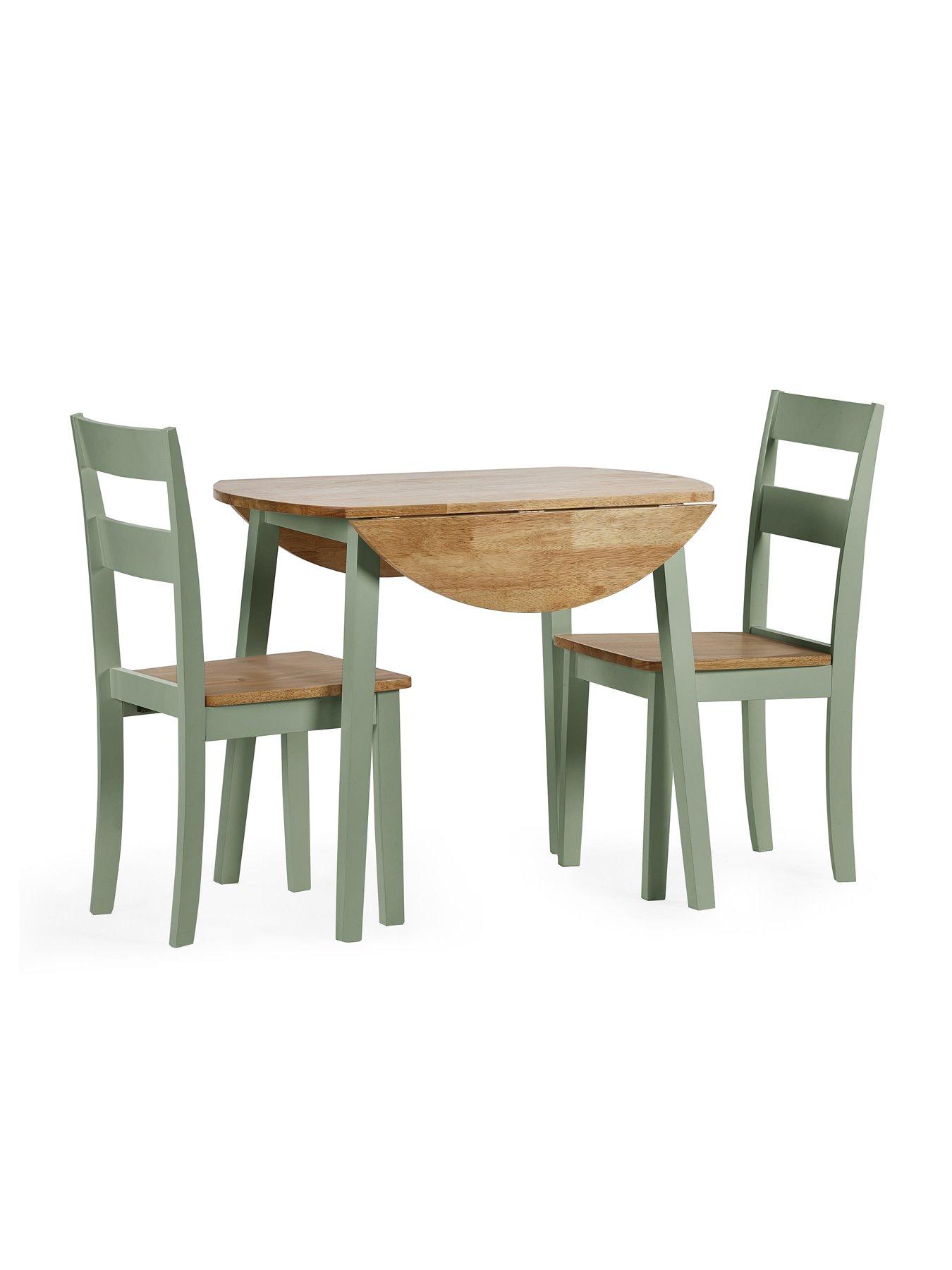 Image 7 of 7 of Julian Bowen Linwood Round Drop Leaf Table