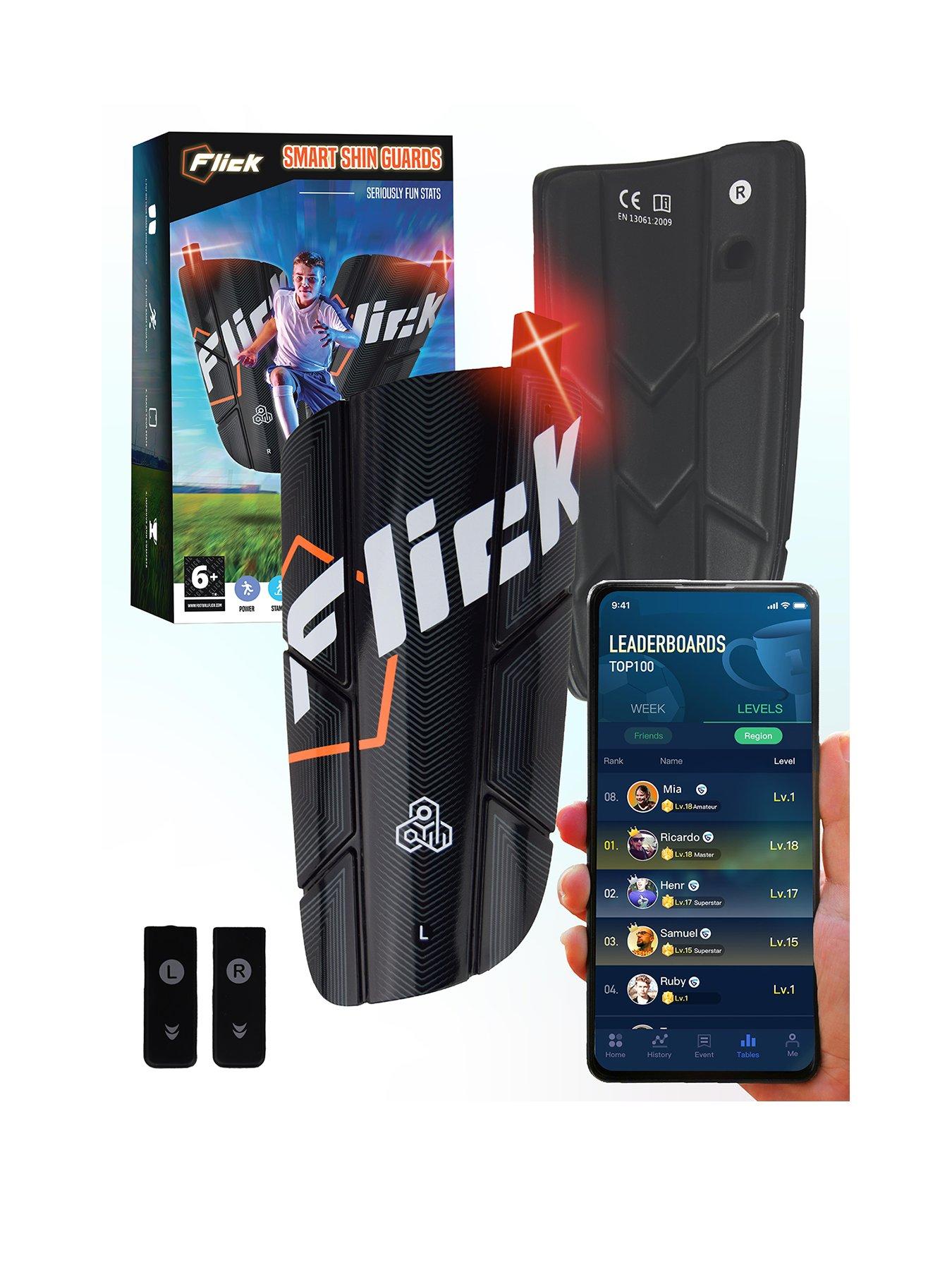 Football Flick Smart Shin Guards