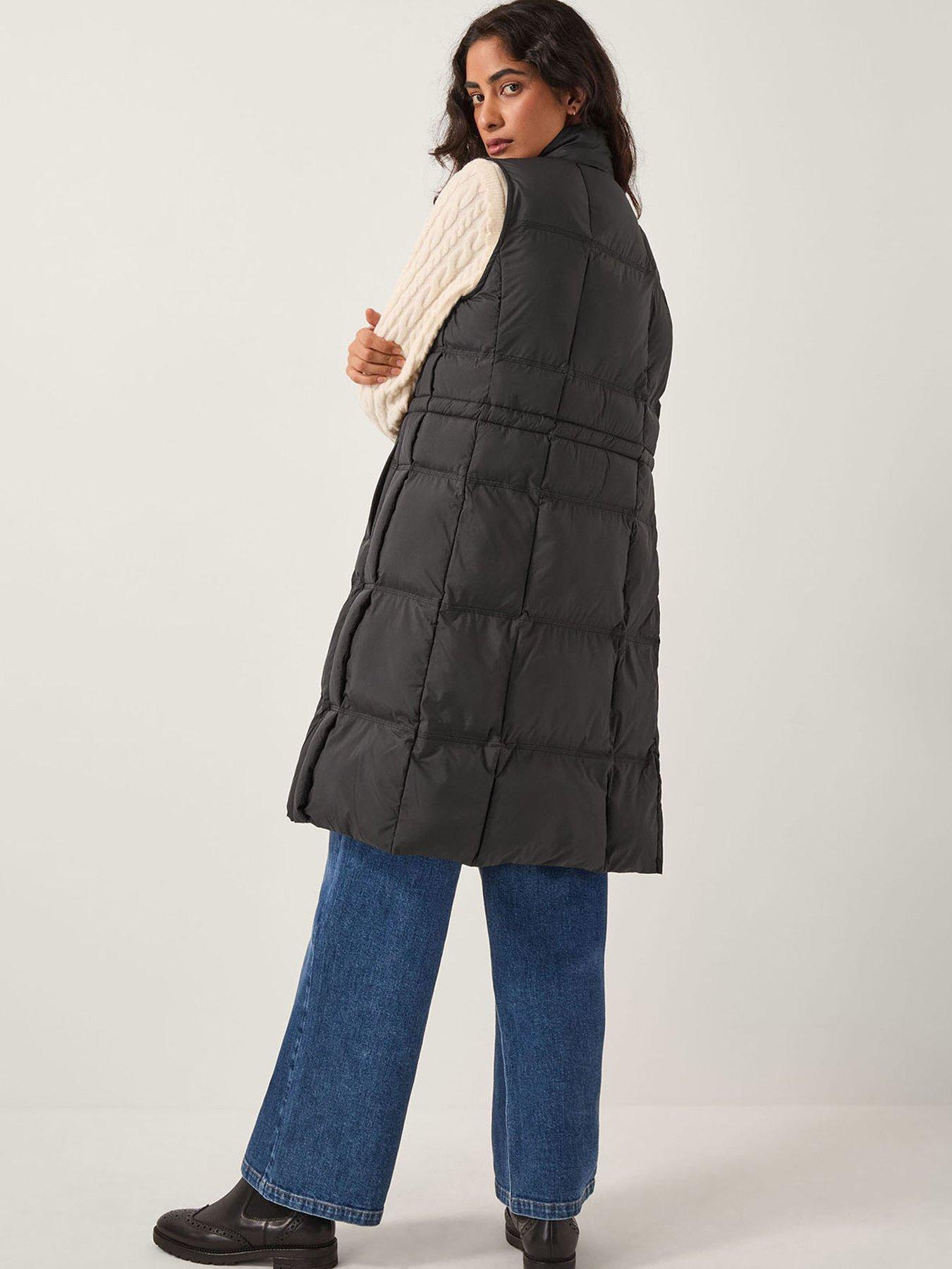  image of monsoon-nelly-padded-gilet-black