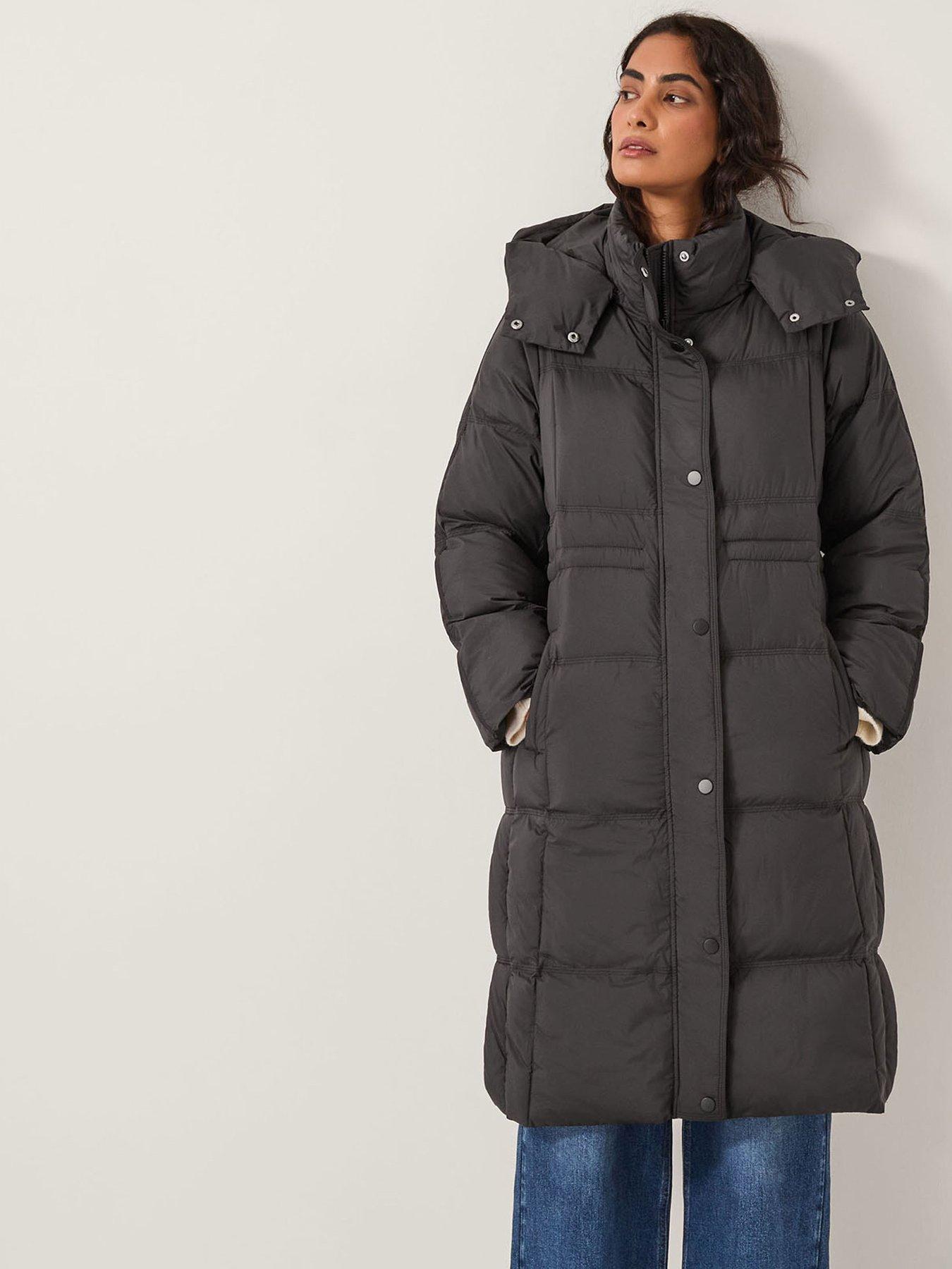  image of monsoon-molly-padded-coat-black