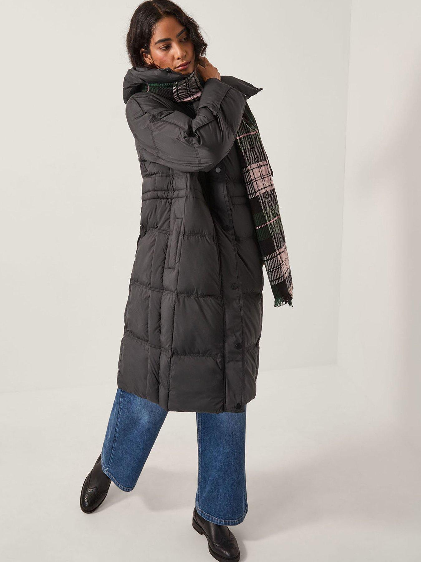  image of monsoon-molly-padded-coat-black