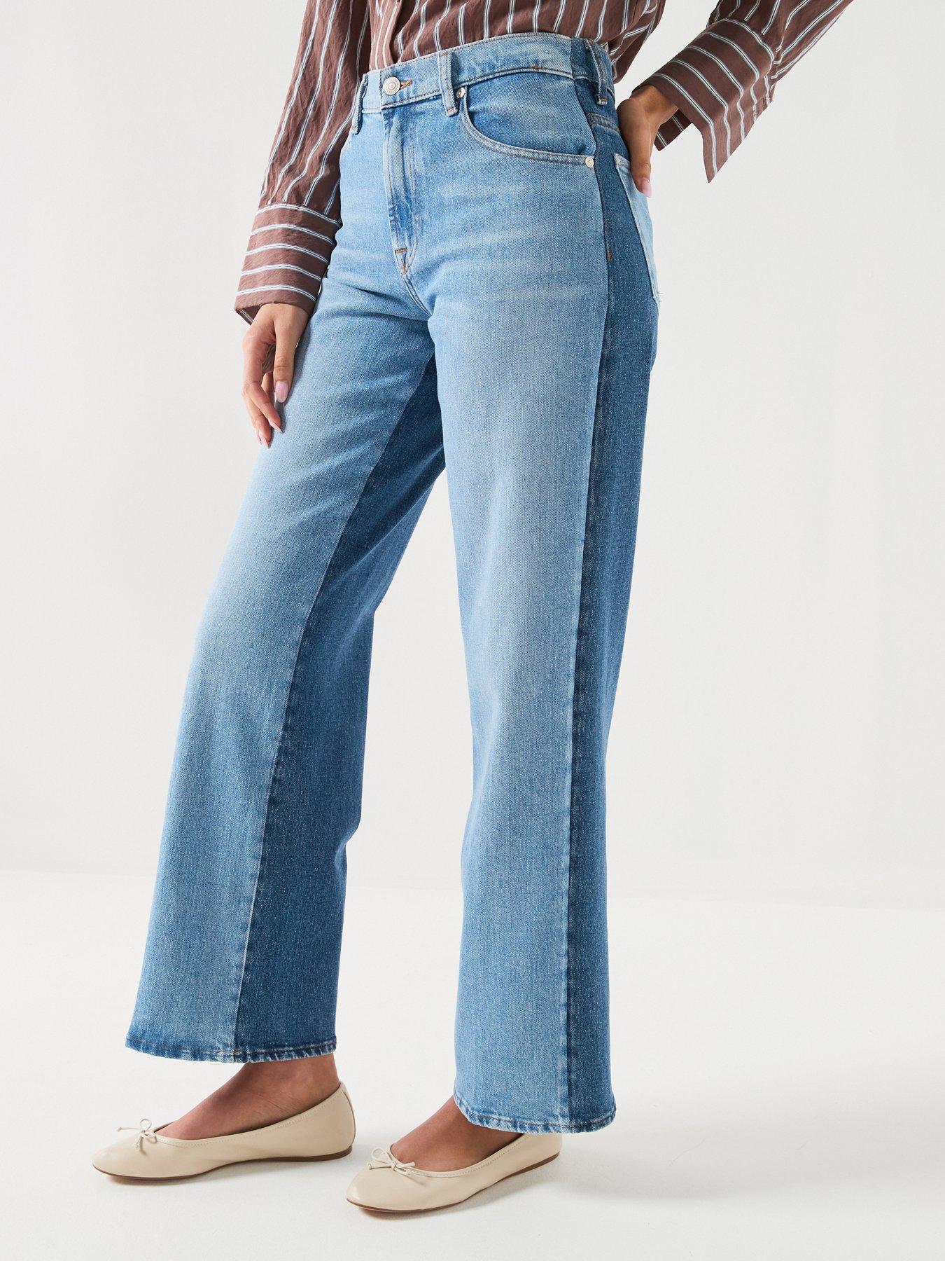 7 FOR ALL MANKIND Stovepipe Straight Joker Jeans - Blue