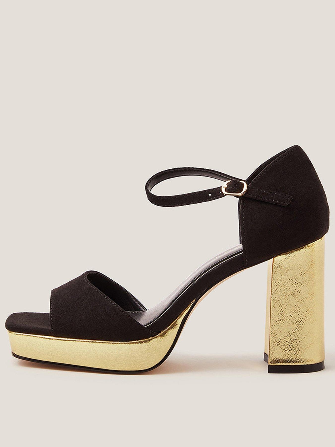 Monsoon Faith Two Tone Platform - Black