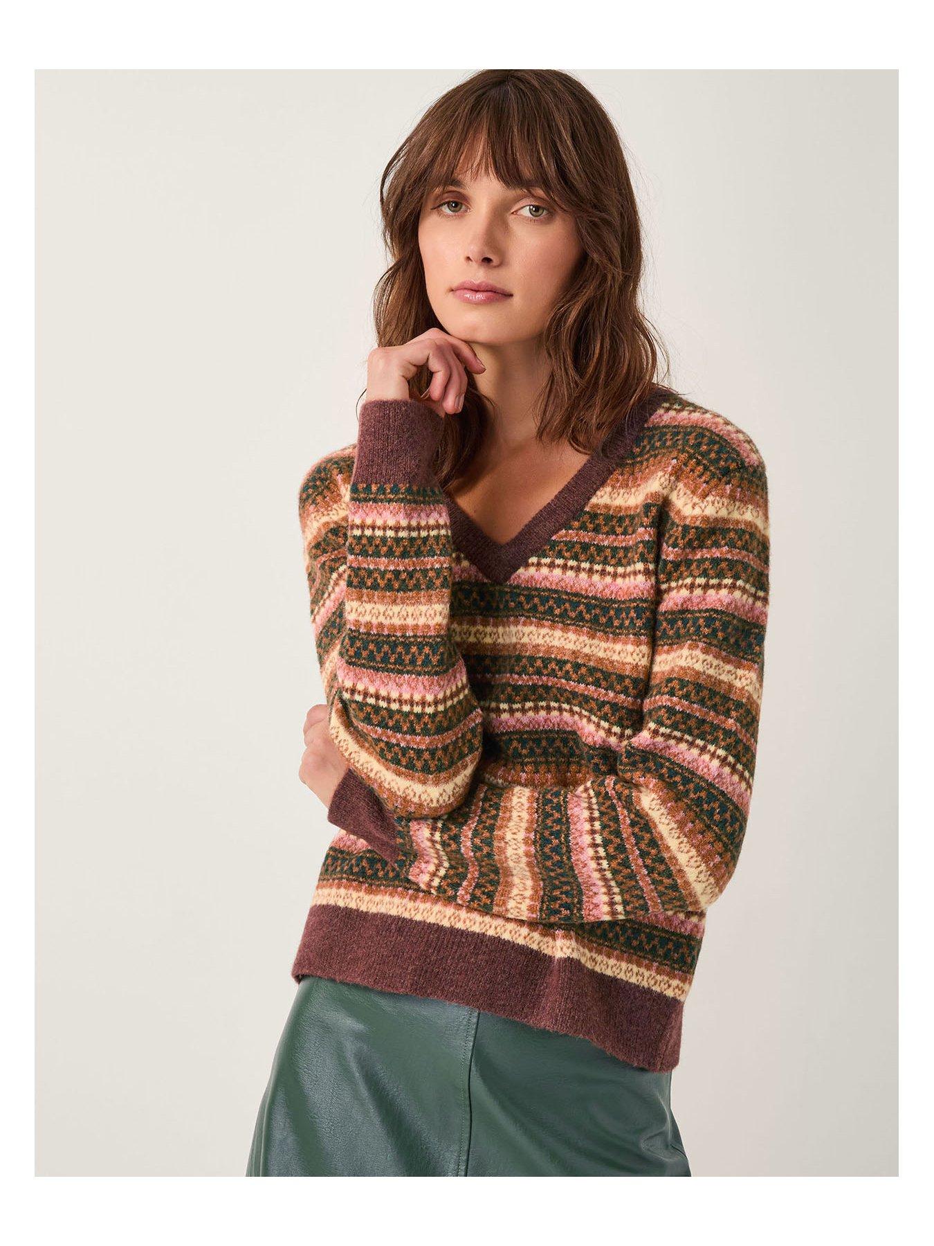 Monsoon Scout Scarf Jumper - Print