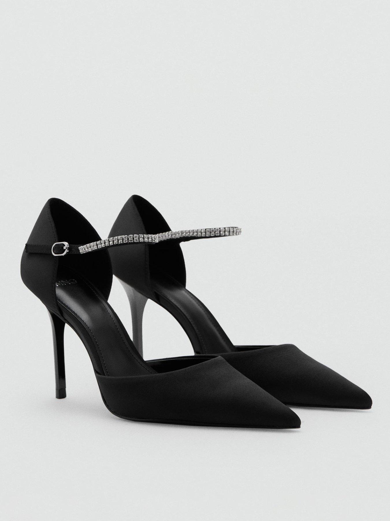 front image of mango-embellished-court-shoe