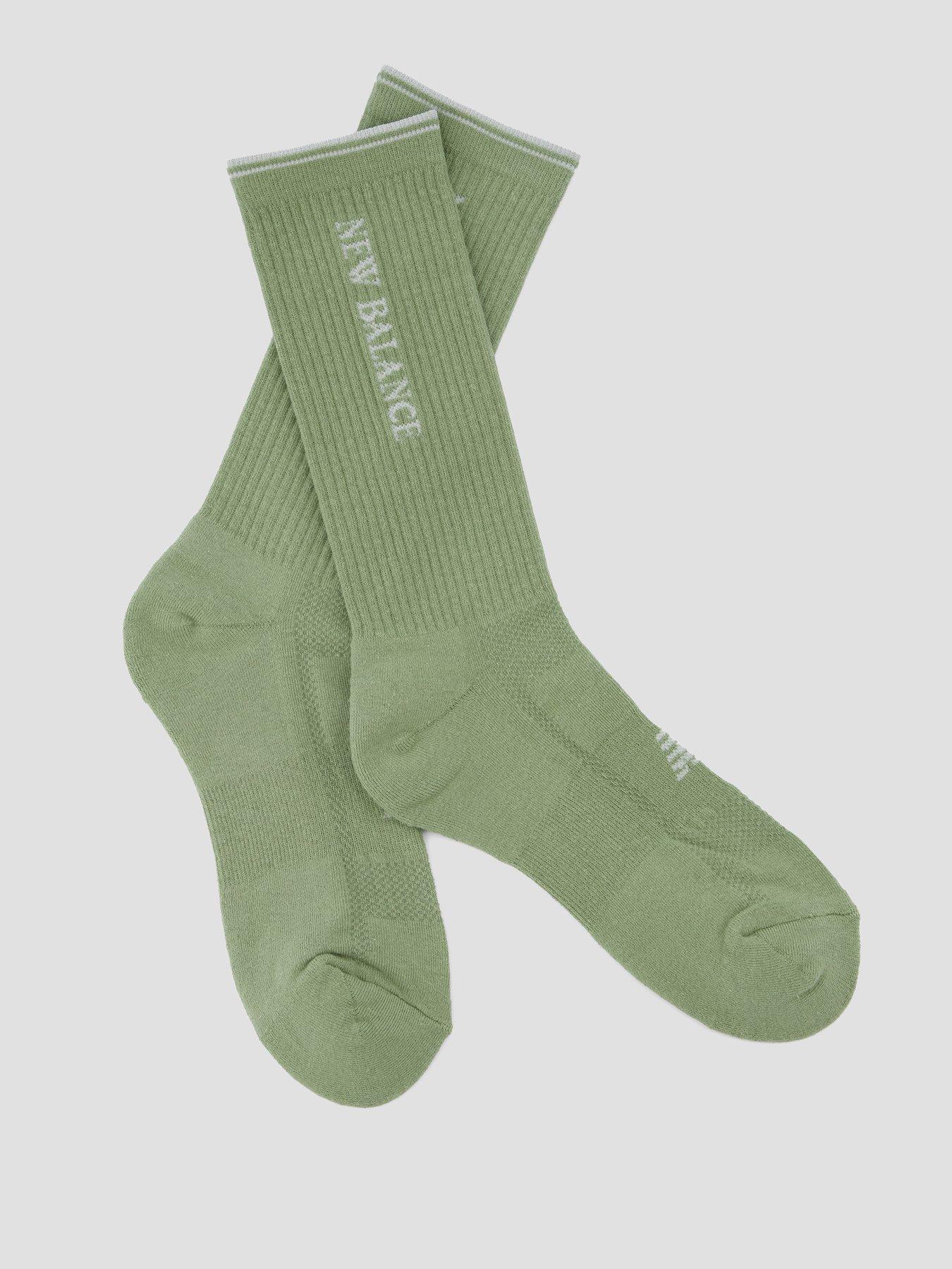 Image 2 of 3 of New Balance Logo Crew Socks 3 Pack - Multi