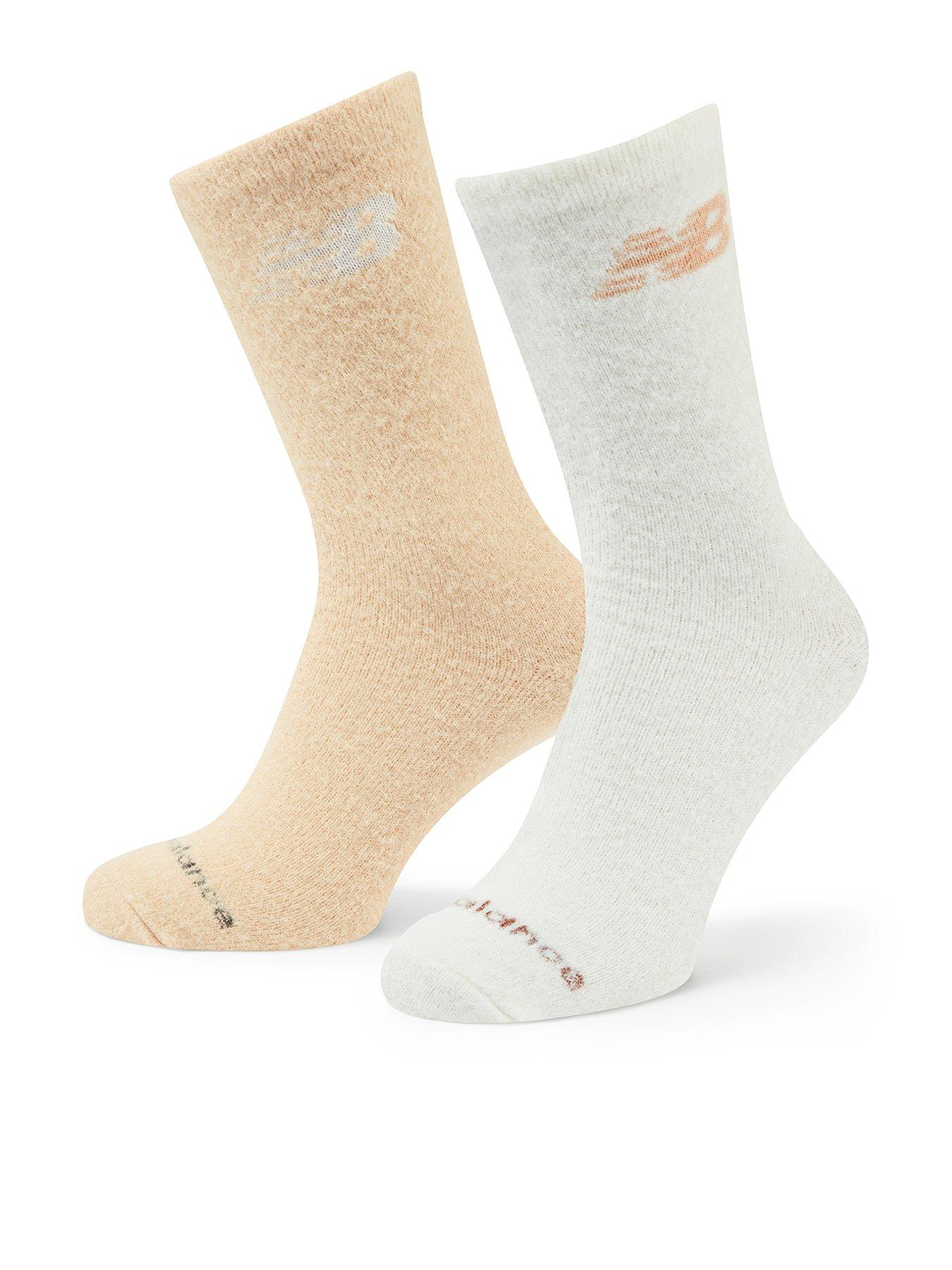 Image 1 of 3 of New Balance Shaggy Like Crew Socks 2 Pack - Multi