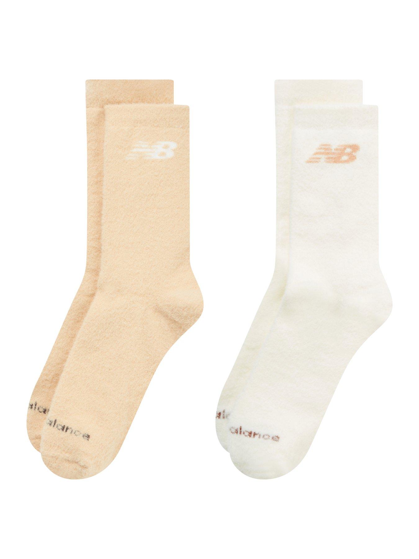 Image 2 of 3 of New Balance Shaggy Like Crew Socks 2 Pack - Multi