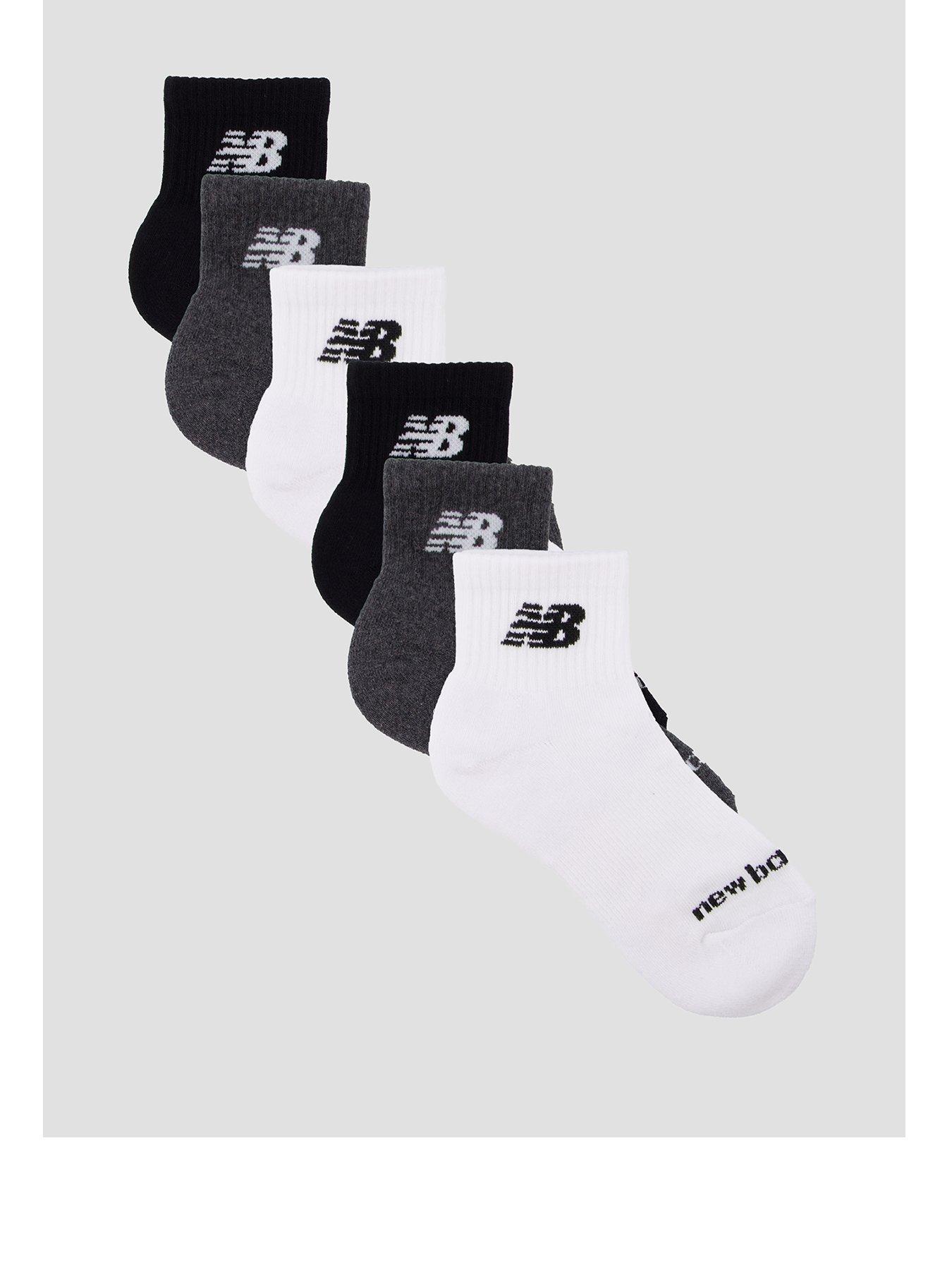 New Balance Everyday Ankle Socks 6 Pack - Multi