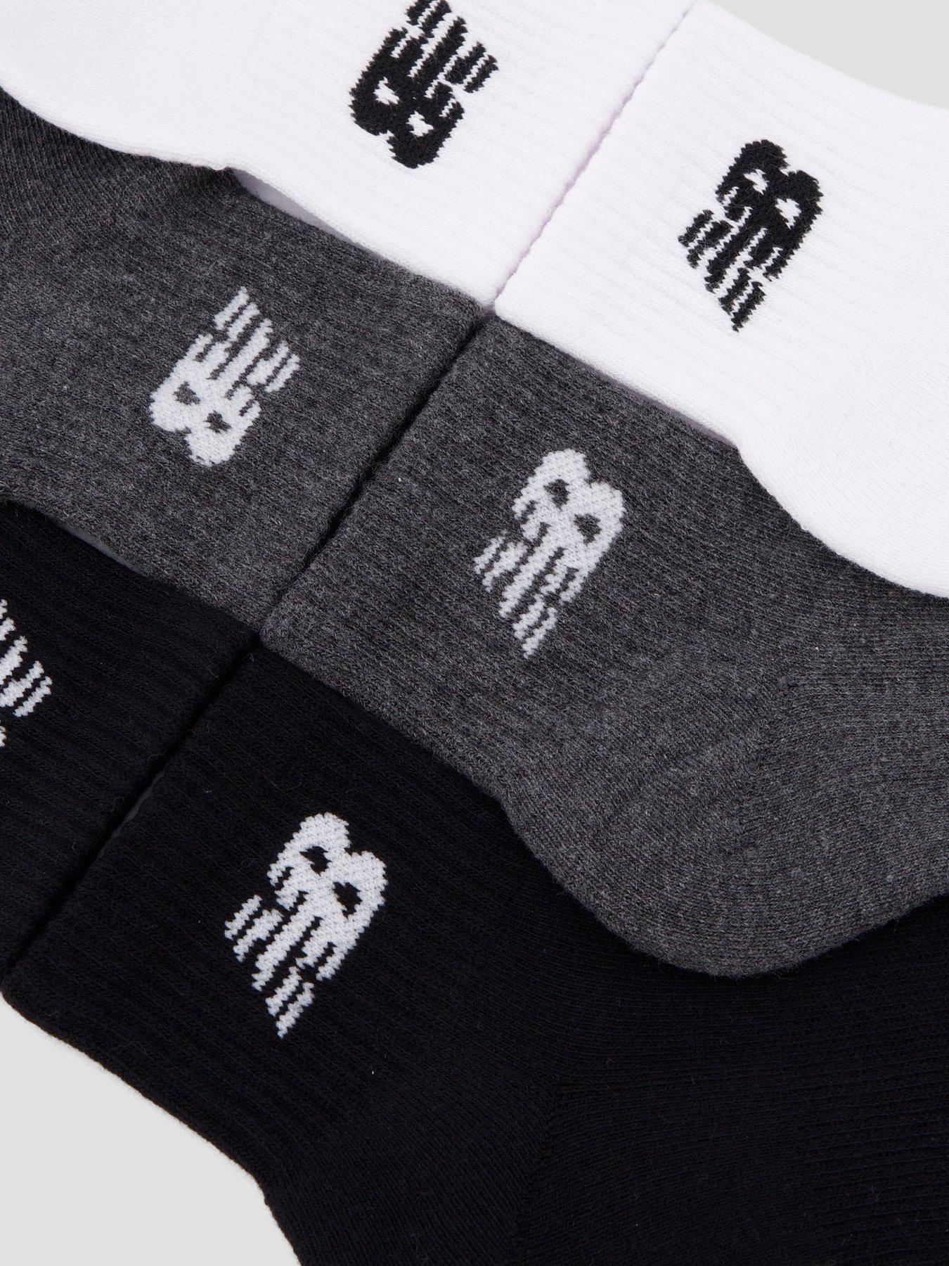 Image 3 of 3 of New Balance Everyday Ankle Socks 6 Pack - Multi