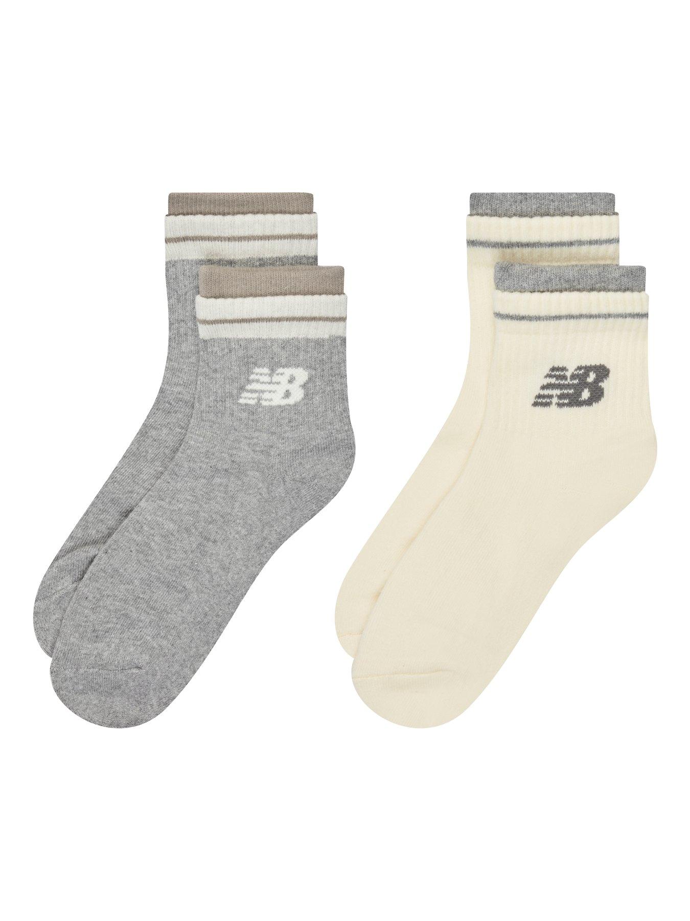  image of new-balance-layered-line-ankle-socks-2-pack-multi