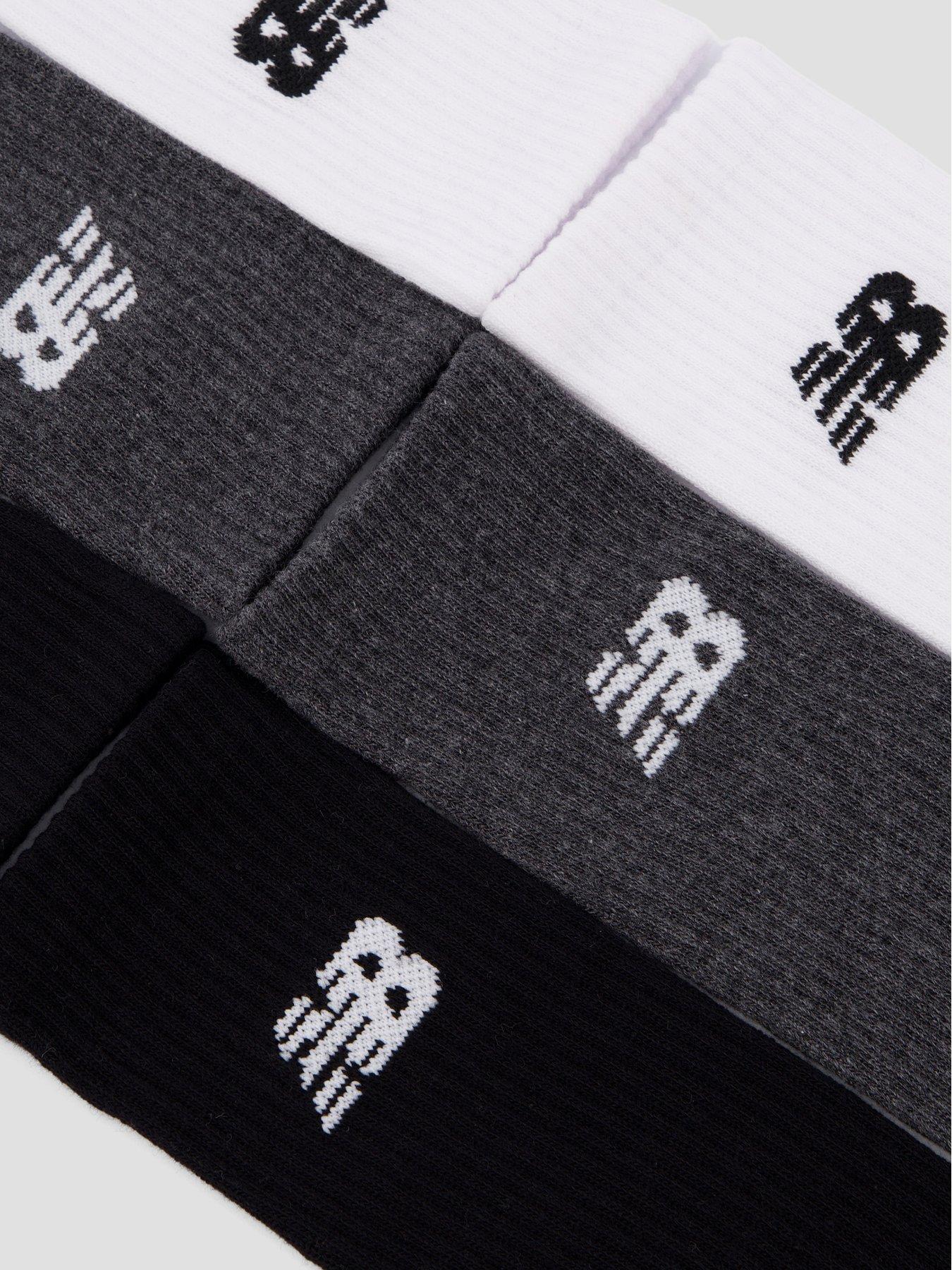 Image 3 of 3 of New Balance Everyday Crew Socks 6 Pack - Multi