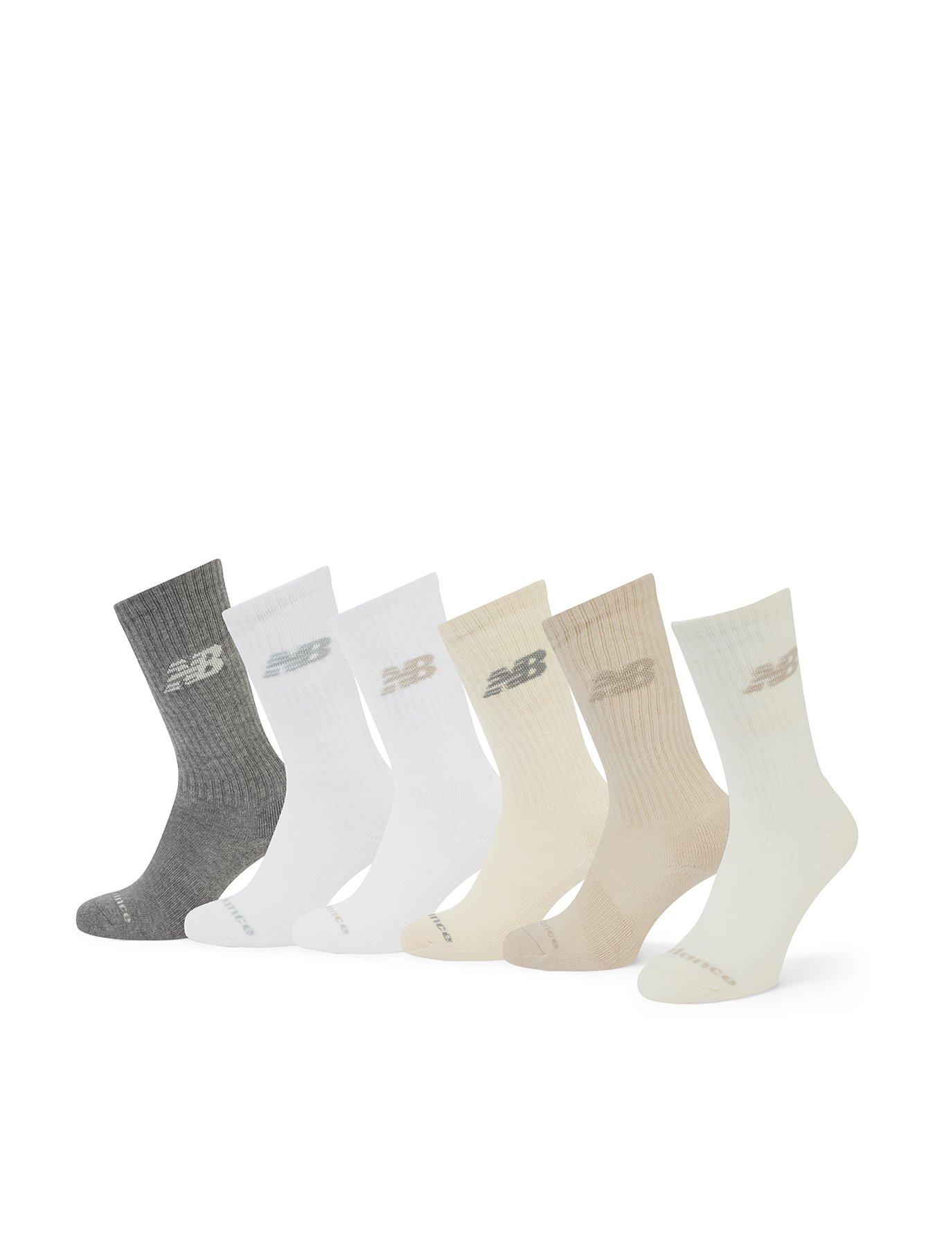 New Balance Everyday Seasonal Crew Socks 6 Pack - Multi