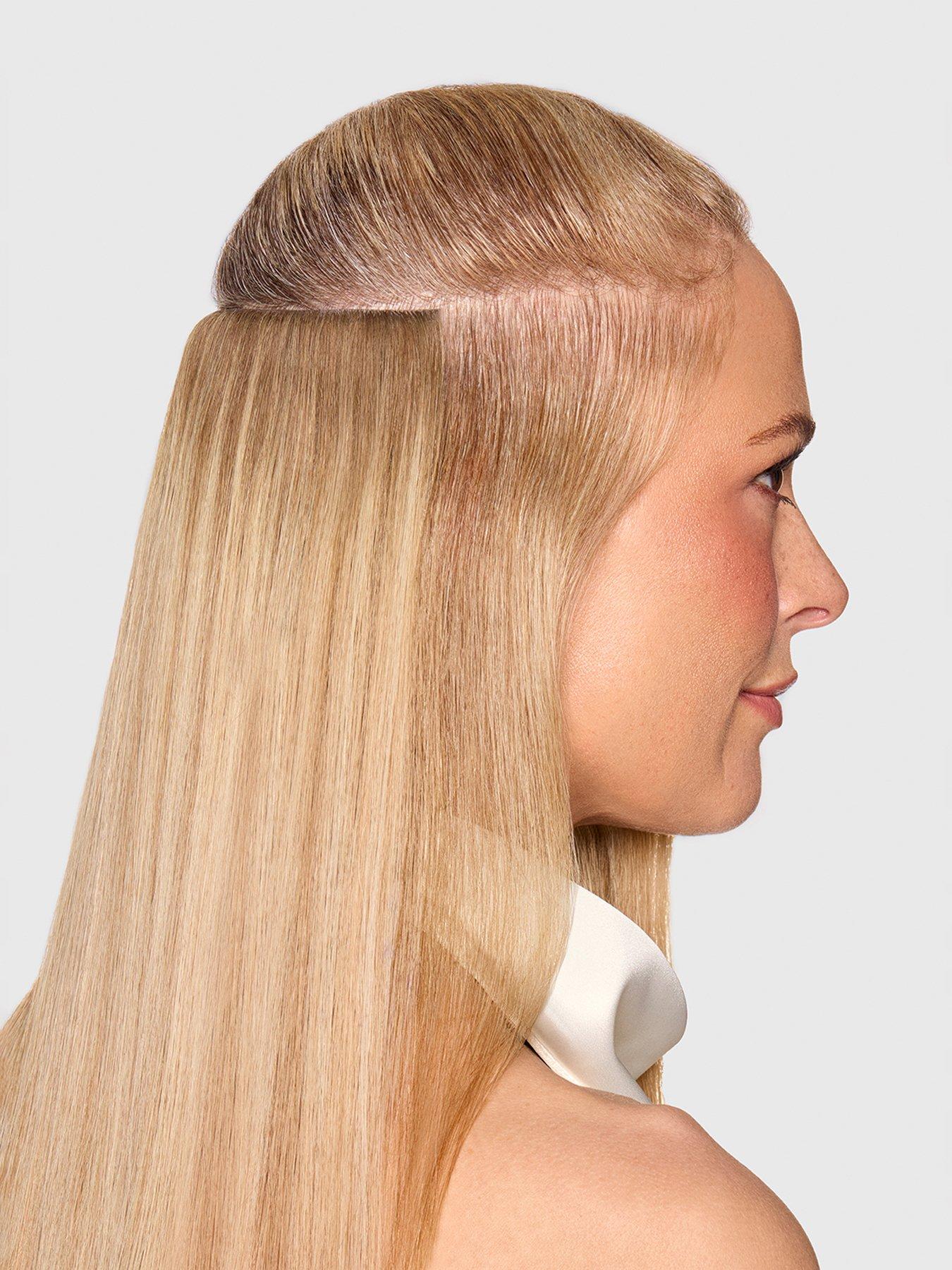 Image 4 of 8 of Beauty Works x Huda BARELY THERE Mix &amp; Match Volumiser 20" Bohemian Blonde