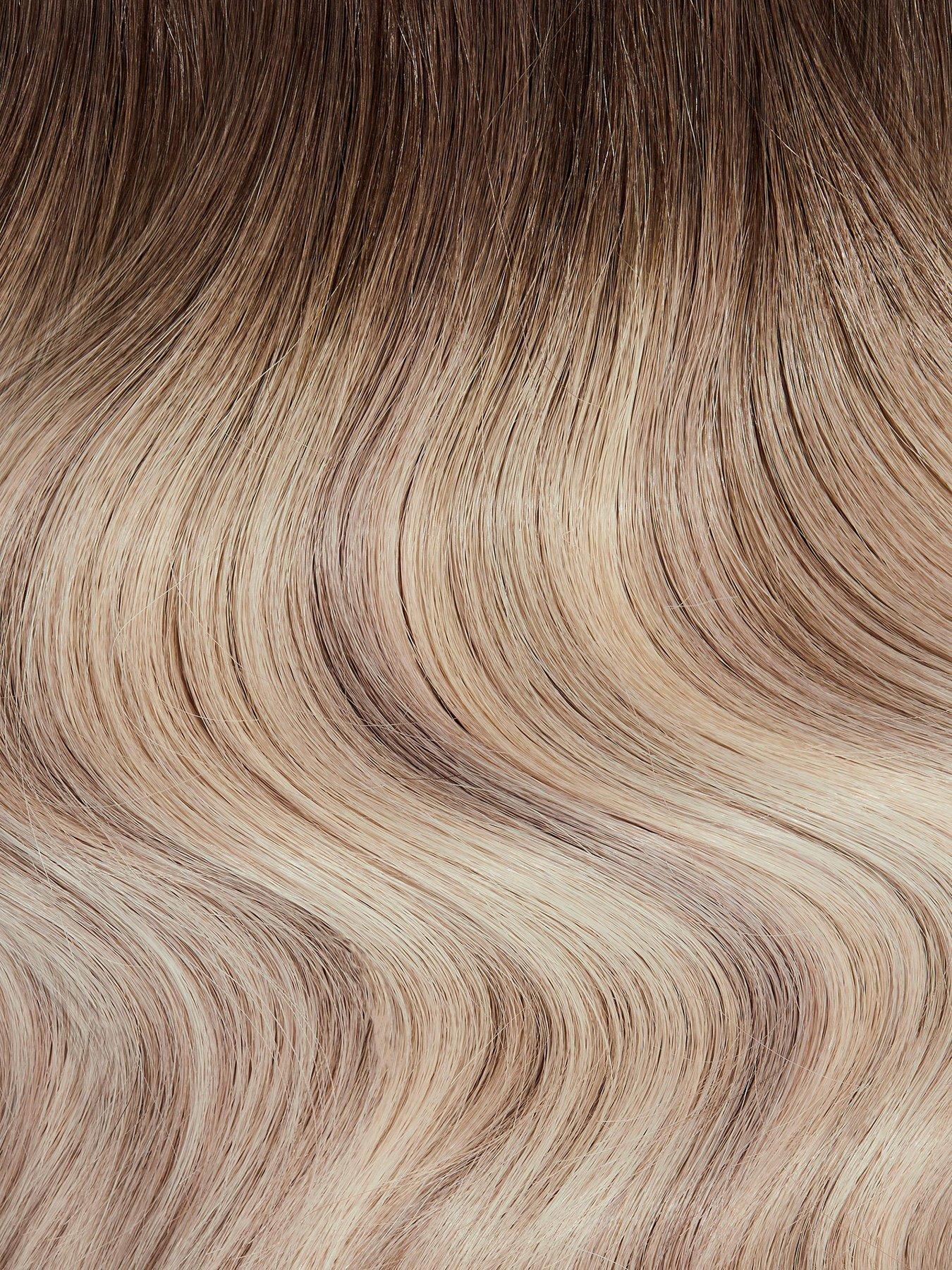 Image 2 of 7 of Beauty Works x Huda BARELY THERE Mix &amp; Match Duo 18" Sunset Boulevard