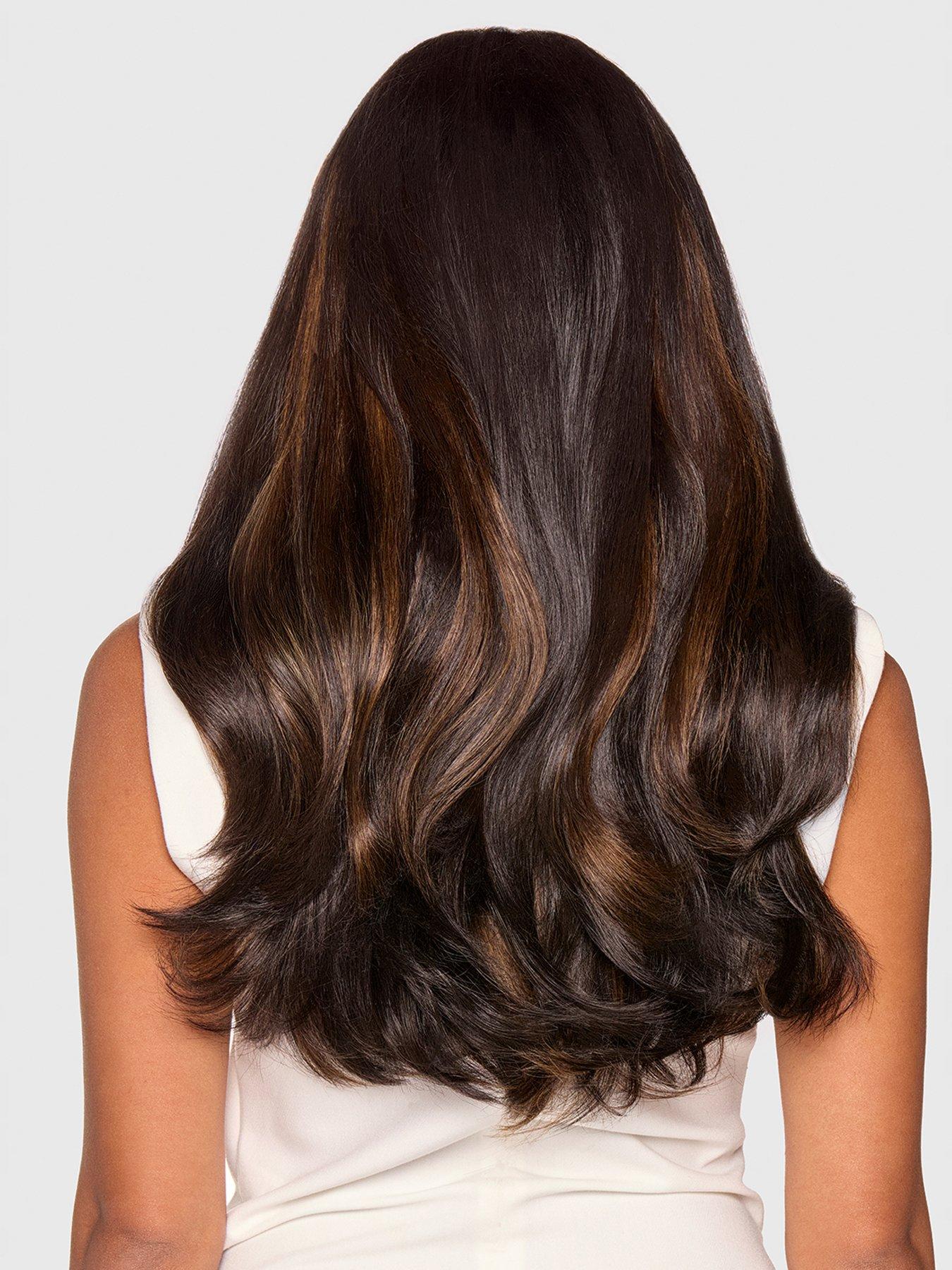 Image 5 of 7 of Beauty Works x Huda BARELY THERE Mix &amp; Match Duo 20" Huda