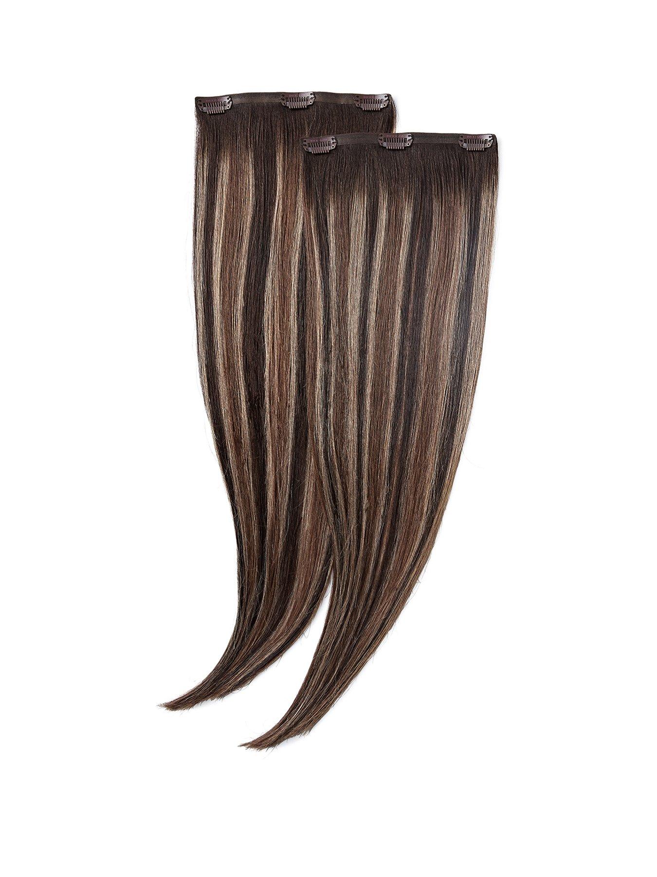 Image 1 of 6 of Beauty Works x Huda BARELY THERE Mix &amp; Match Duo 20" Spiced Oud
