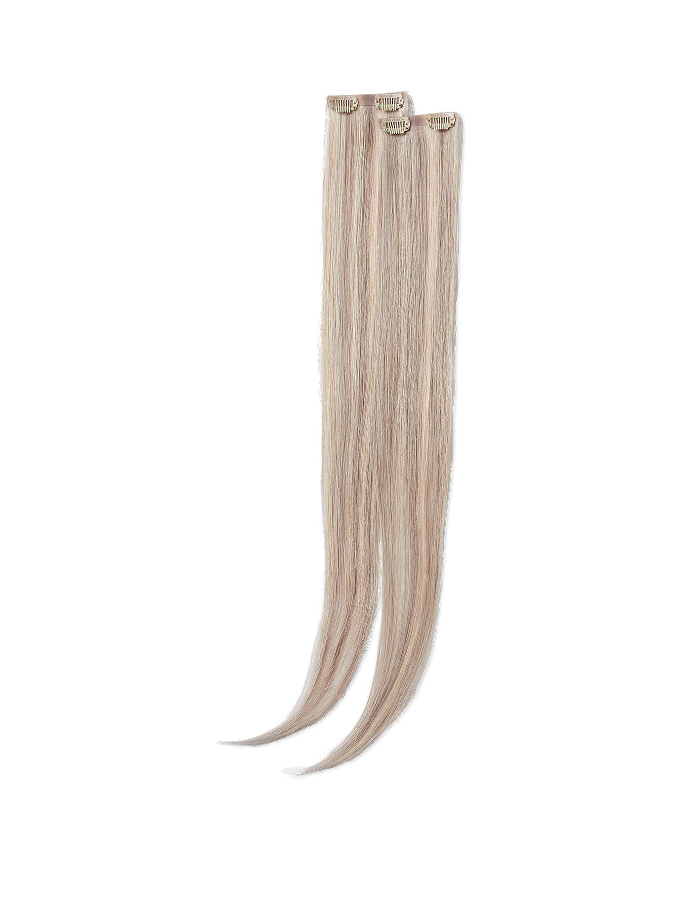 Beauty Works Beauty Works x Huda BARELY THERE Mix  &  Match Minis 20" Iced Blonde