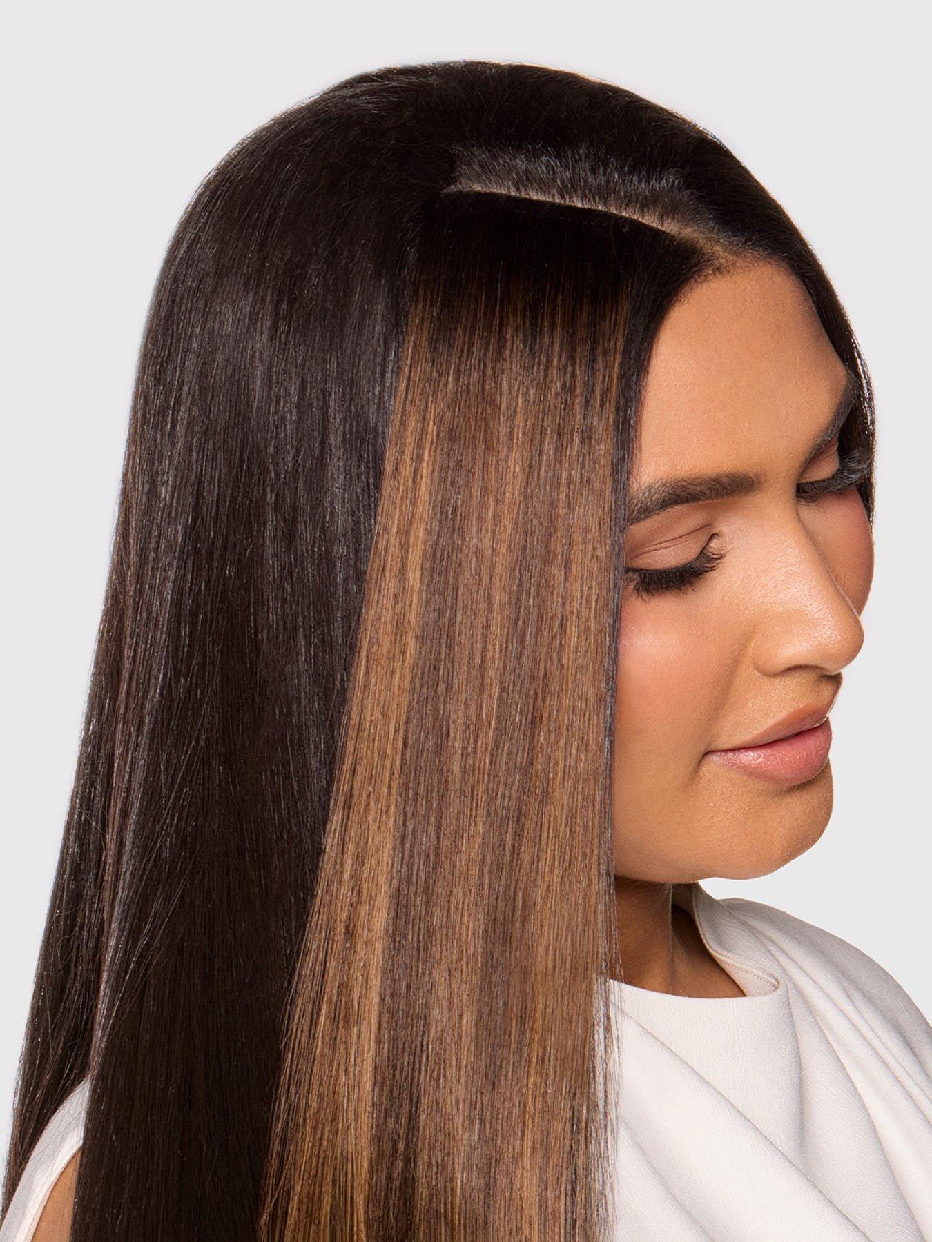 Image 4 of 8 of Beauty Works x Huda BARELY THERE Mix &amp; Match Minis 20" Desert Dune