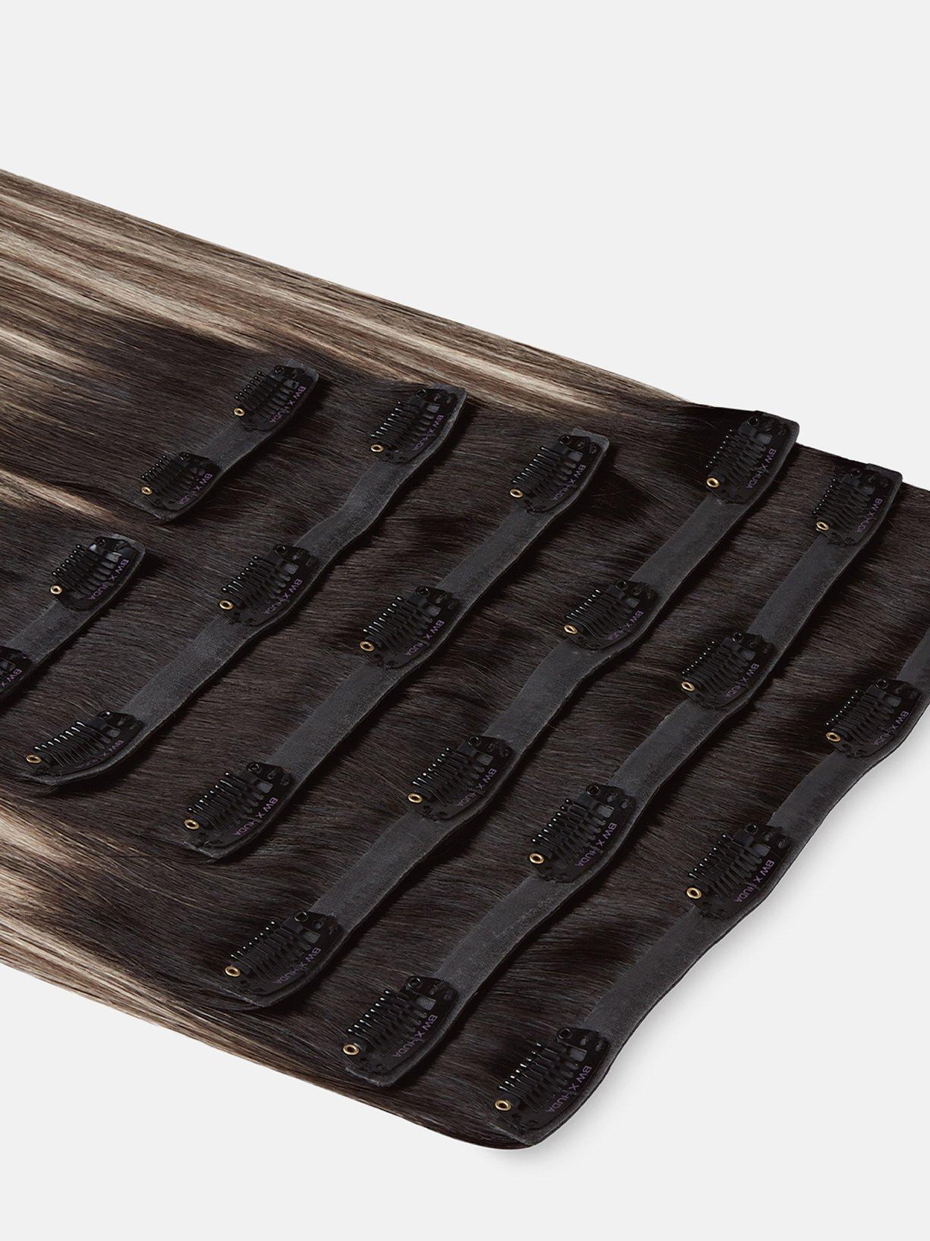 Beauty Works x Huda BARELY THERE Clip ins 20" Desert Dune