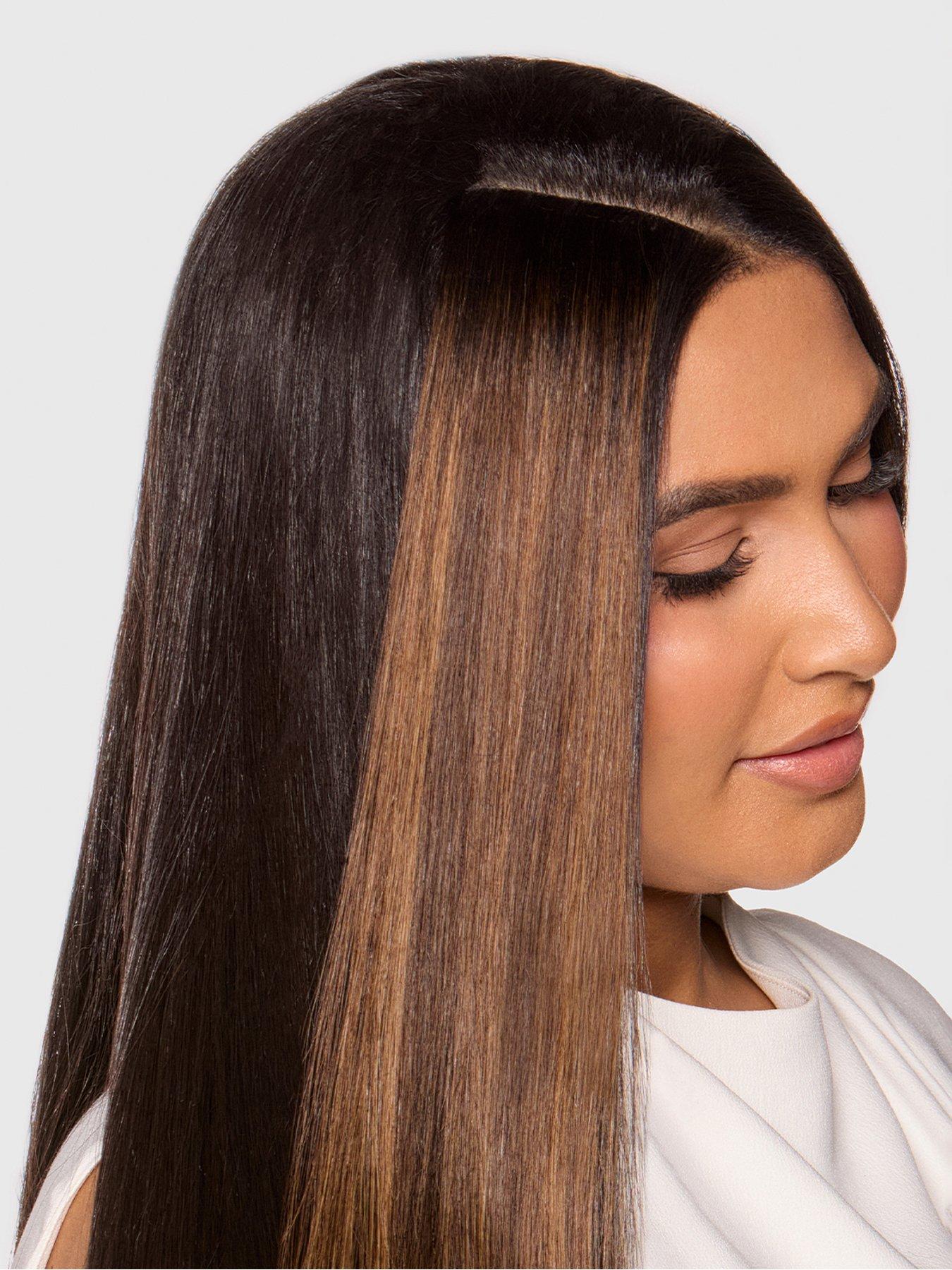 Image 4 of 8 of Beauty Works x Huda BARELY THERE Mix &amp; Match Minis 18" Midnight Kohl