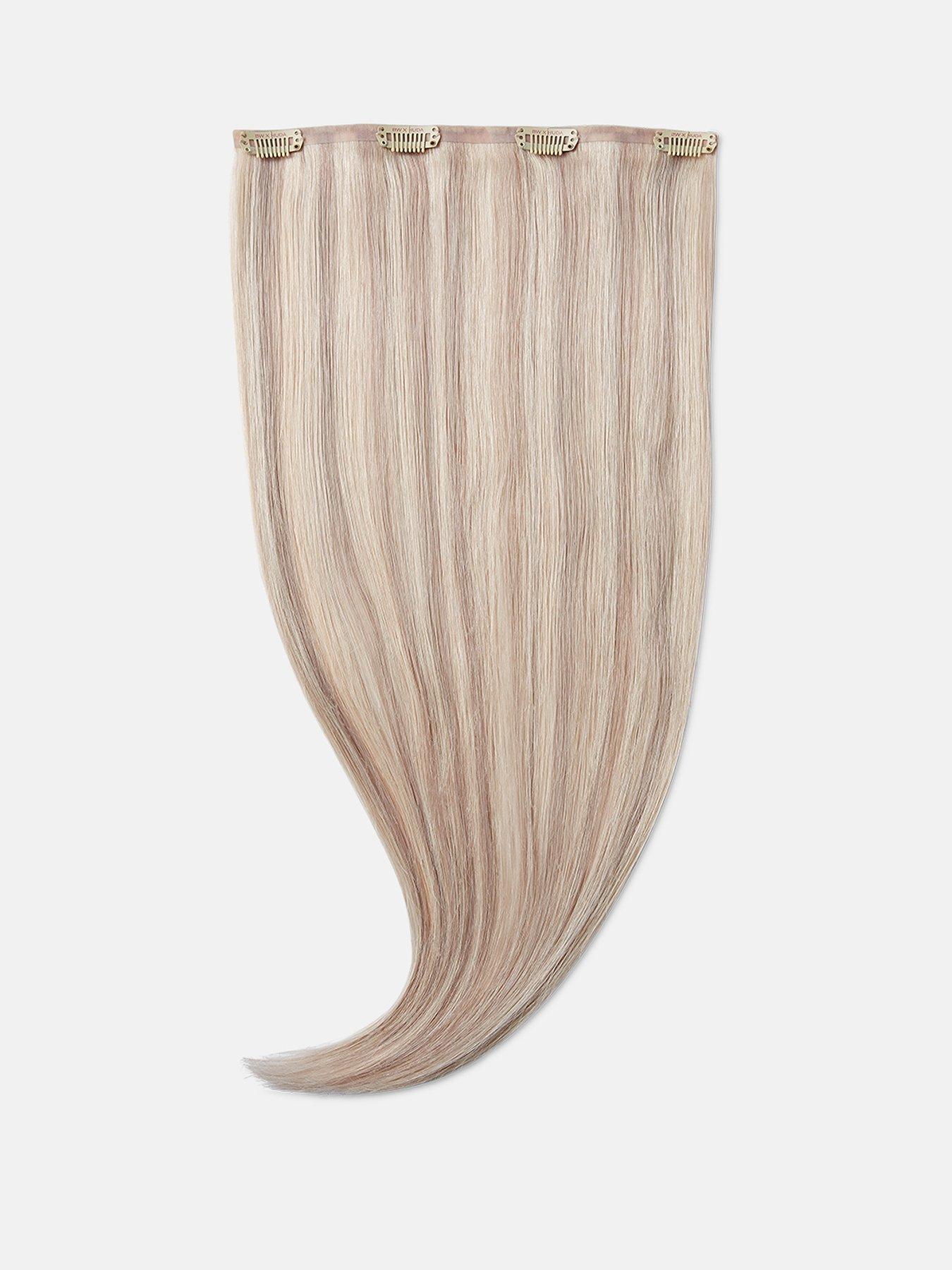 Beauty Works Beauty Works x Huda BARELY THERE Mix  &  Match Volumiser 18" Iced Blonde