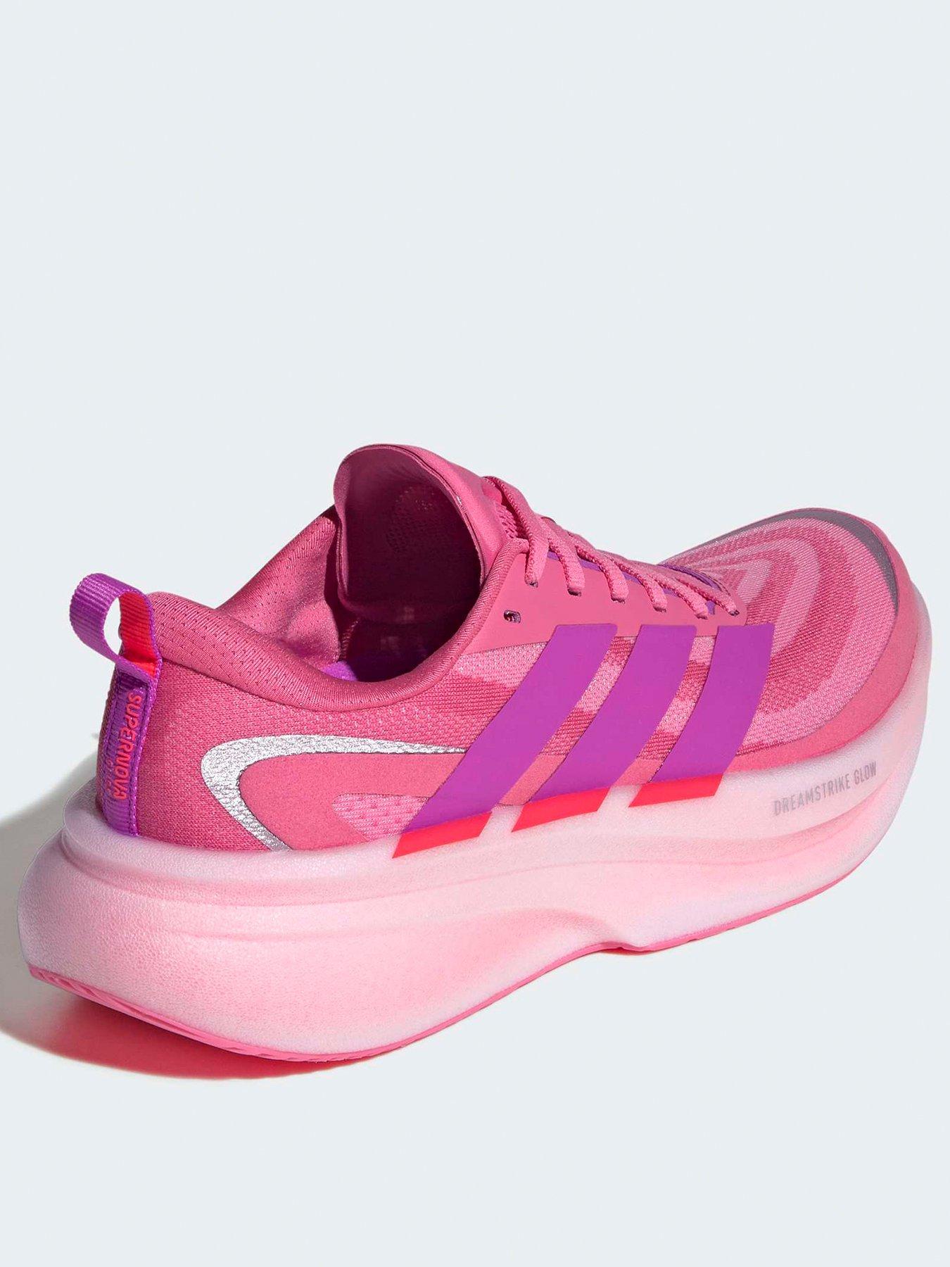  image of adidas-womens-running-supernova-glide-trainers-pink