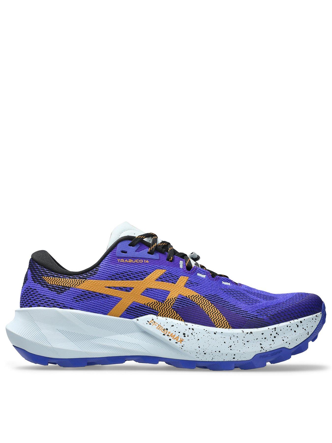 Asics Mens Running Trabuco 14 Trainers - Blue