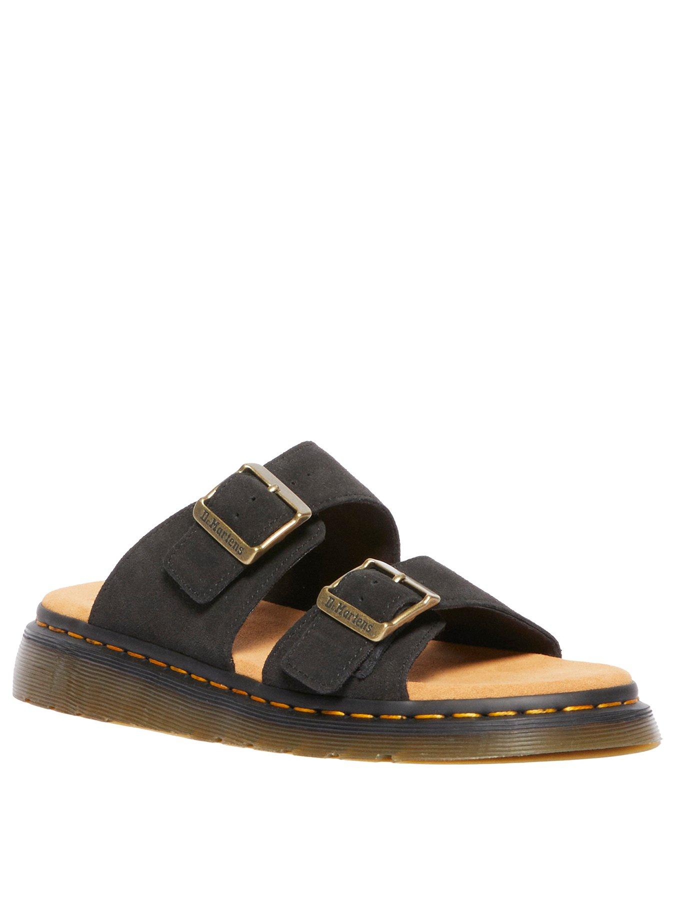 Image 2 of 7 of Dr Martens Josef Slide Sandal - Black Suede