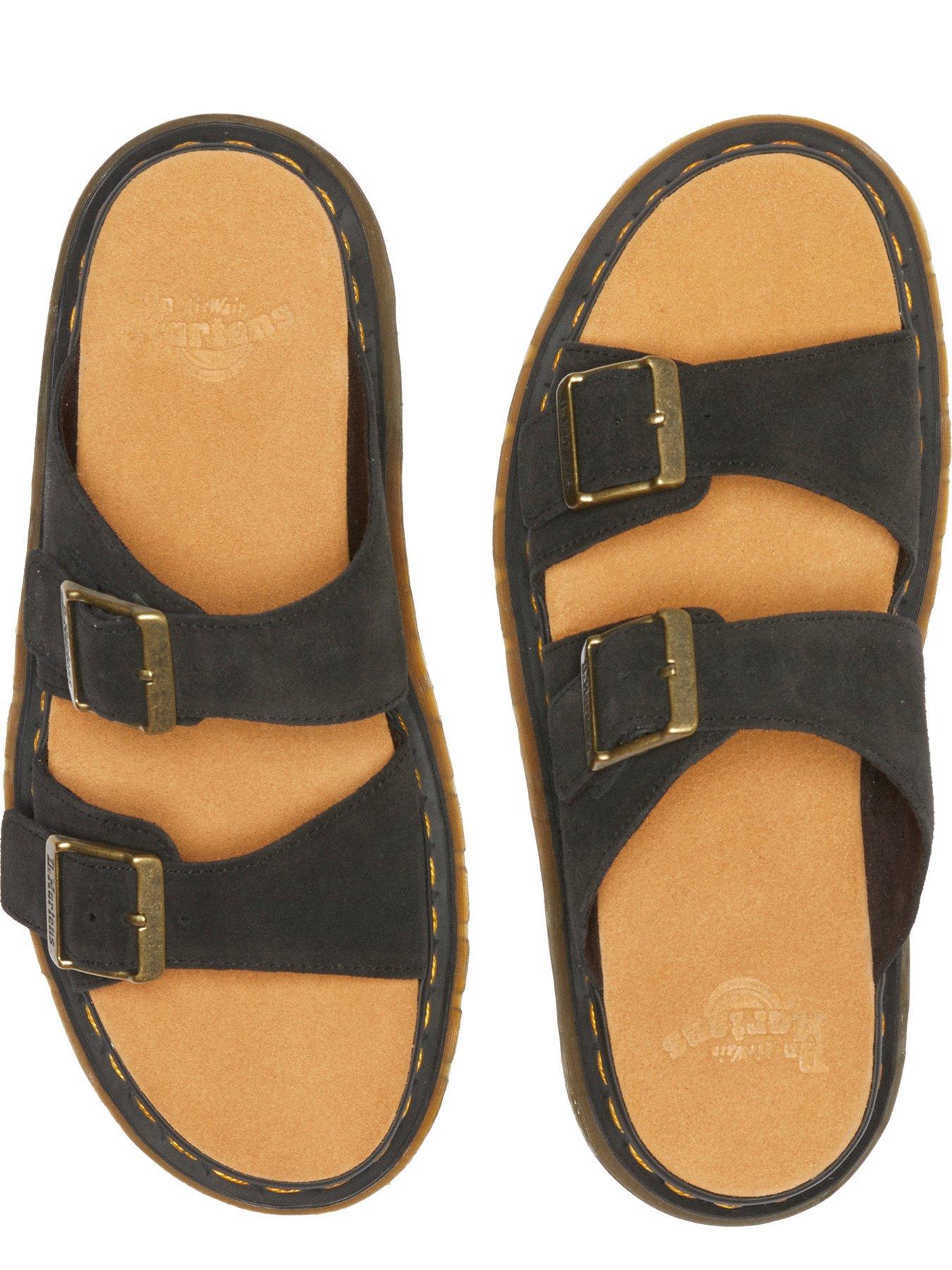 Image 4 of 7 of Dr Martens Josef Slide Sandal - Black Suede