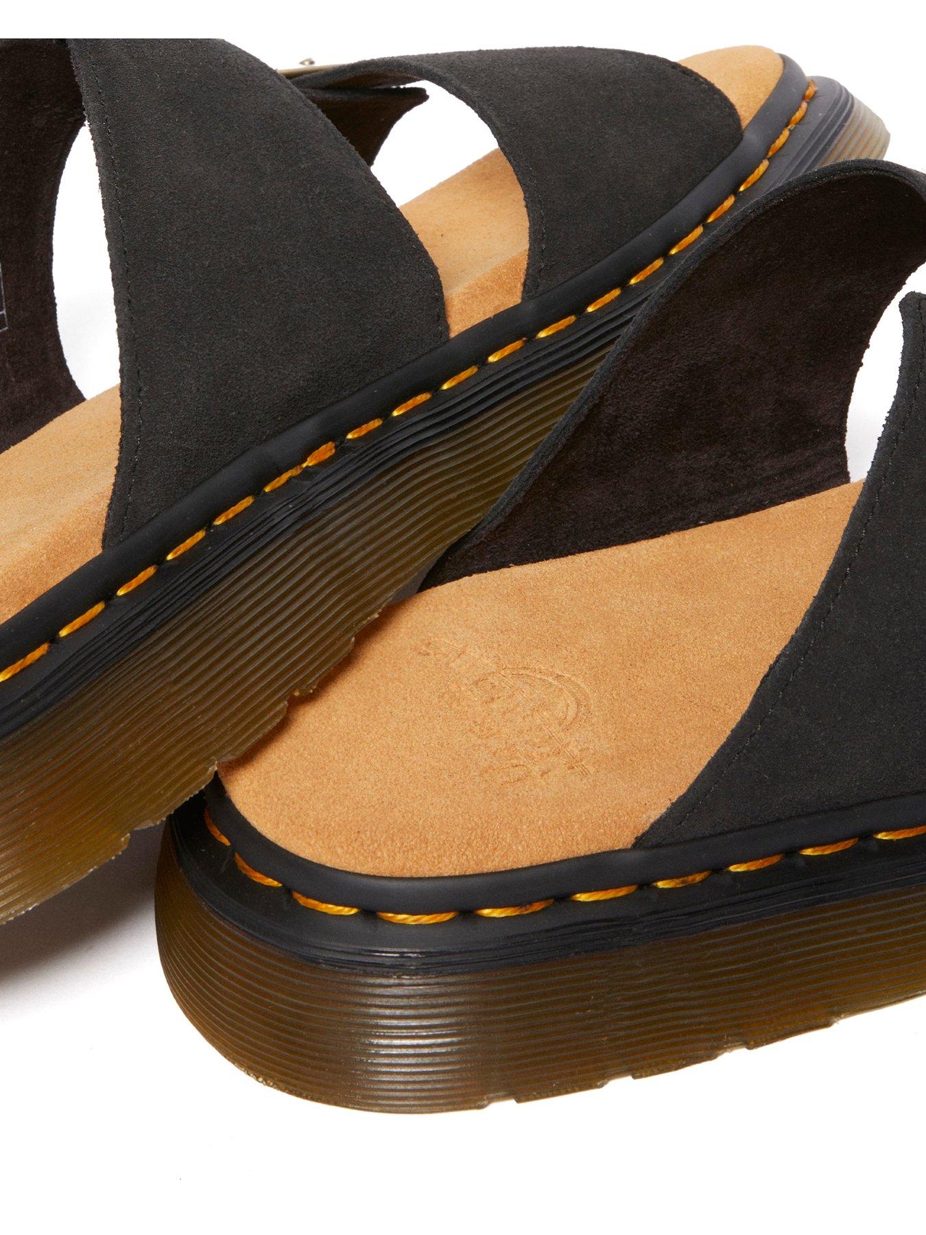 Image 6 of 7 of Dr Martens Josef Slide Sandal - Black Suede
