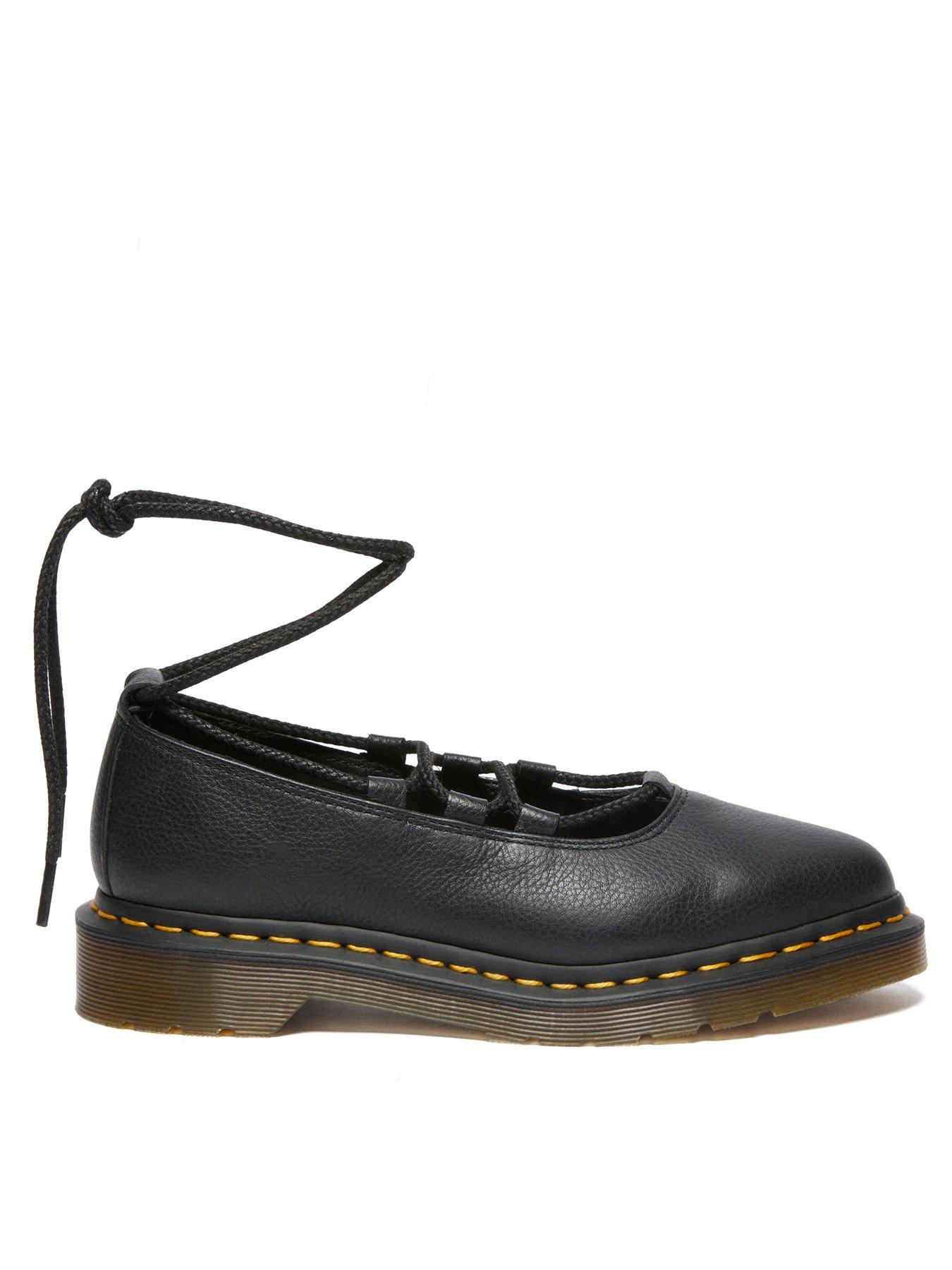 Dr Martens Elphie II Lace Up Virginia Shoe - Black