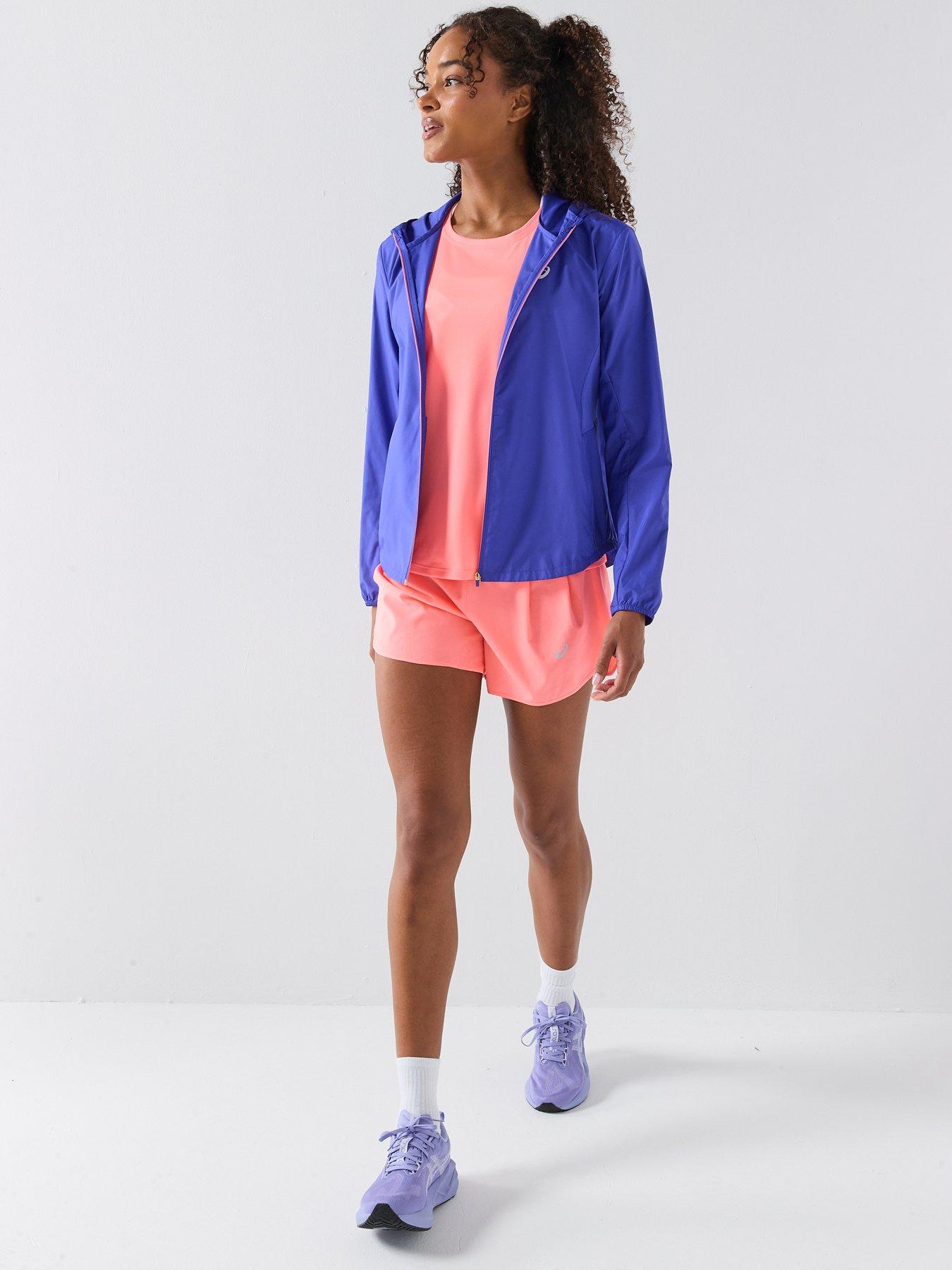 Image 3 of 6 of Asics Womens Running Core Jacket - Blue